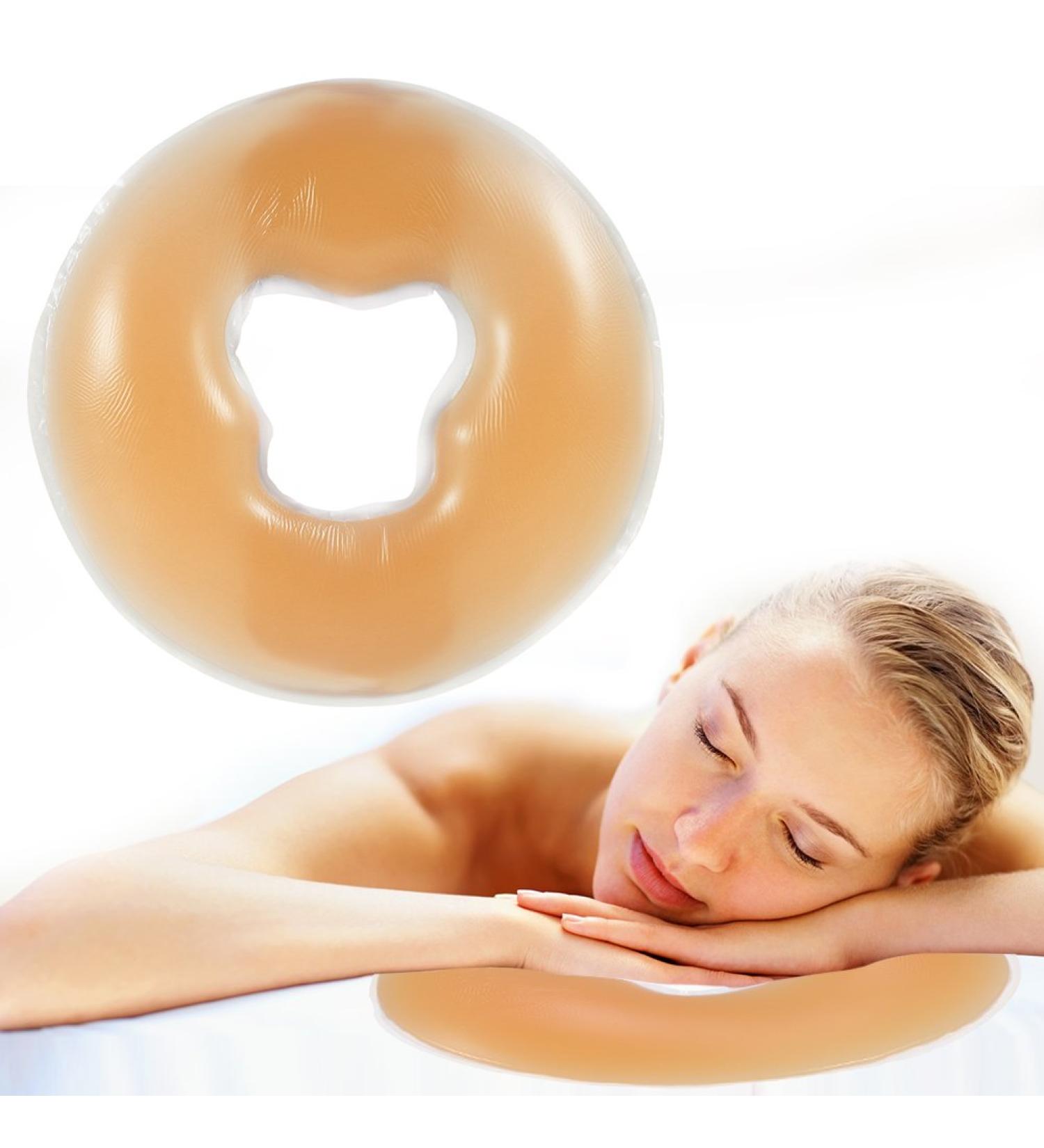Salmue Silicone Face Massage Pillow - Spa Beauty Salon Skin Care Cushion Pad - Buy Online on SooperMarket.com