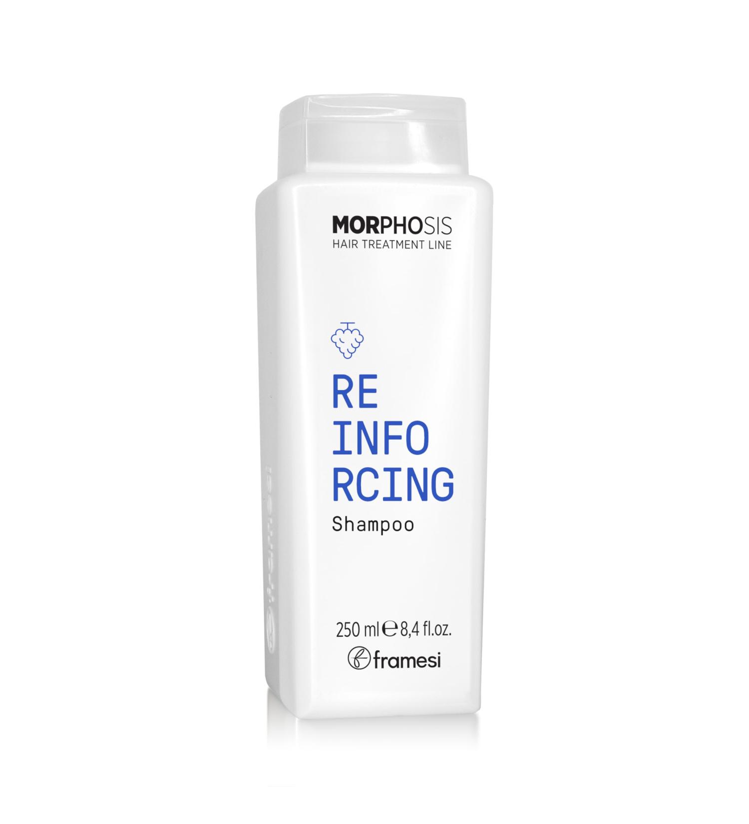Framesi Morphosis Reinforcing Shampoo 8.4 fl oz | Volumizing Shampoo for Oily Scalps - International Shipping Available - Buy Online on SooperMarket.com