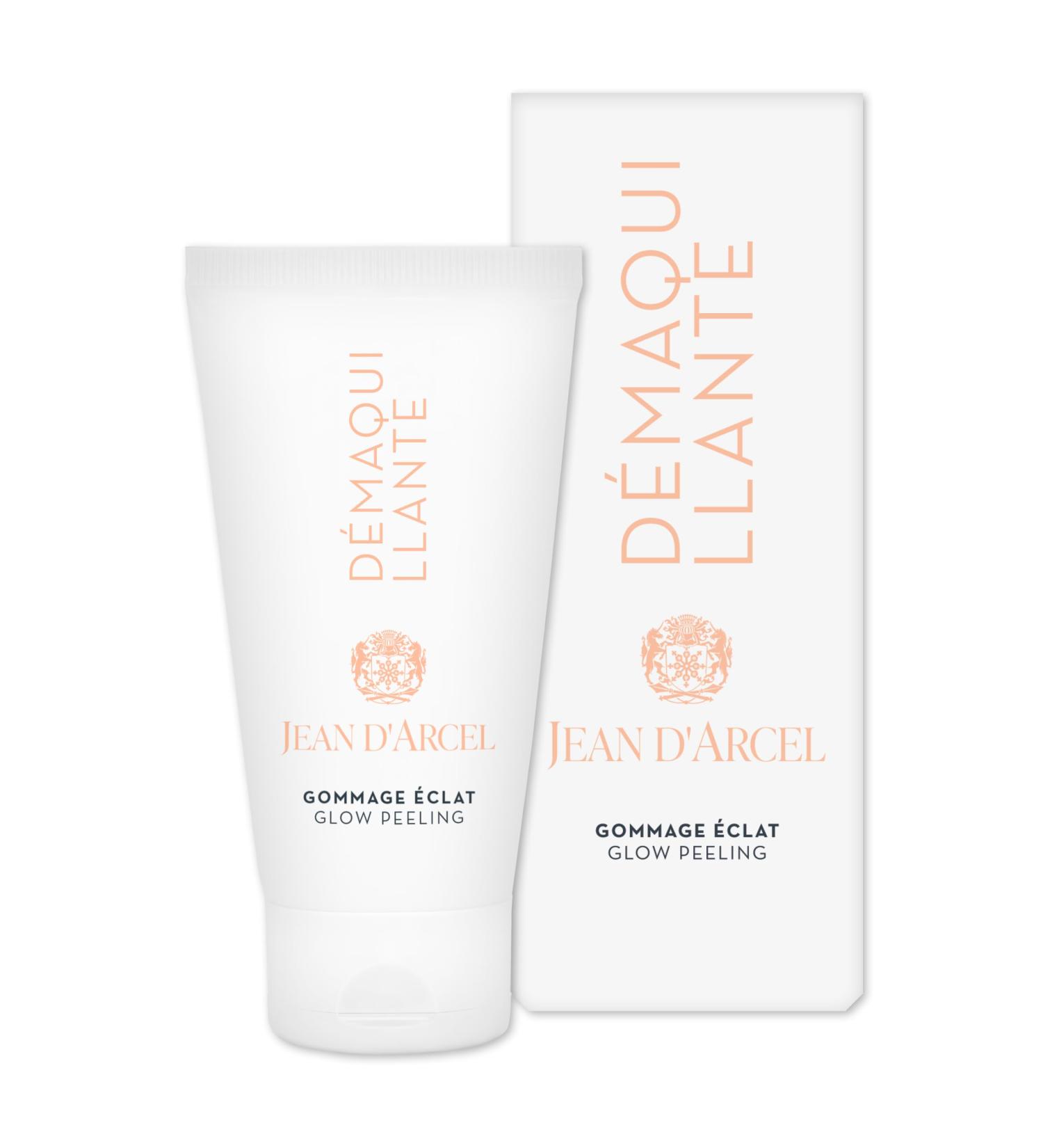 JEAN D'ARCEL D MAQUILLANTE Gommage Eclat - Cream Scrub Against Impurities Such As Pimples and Blackheads - With Almond Oil & MultiMoist CLR - Glow Exfoliating - 50 ml - Buy Online on SooperMarket.com