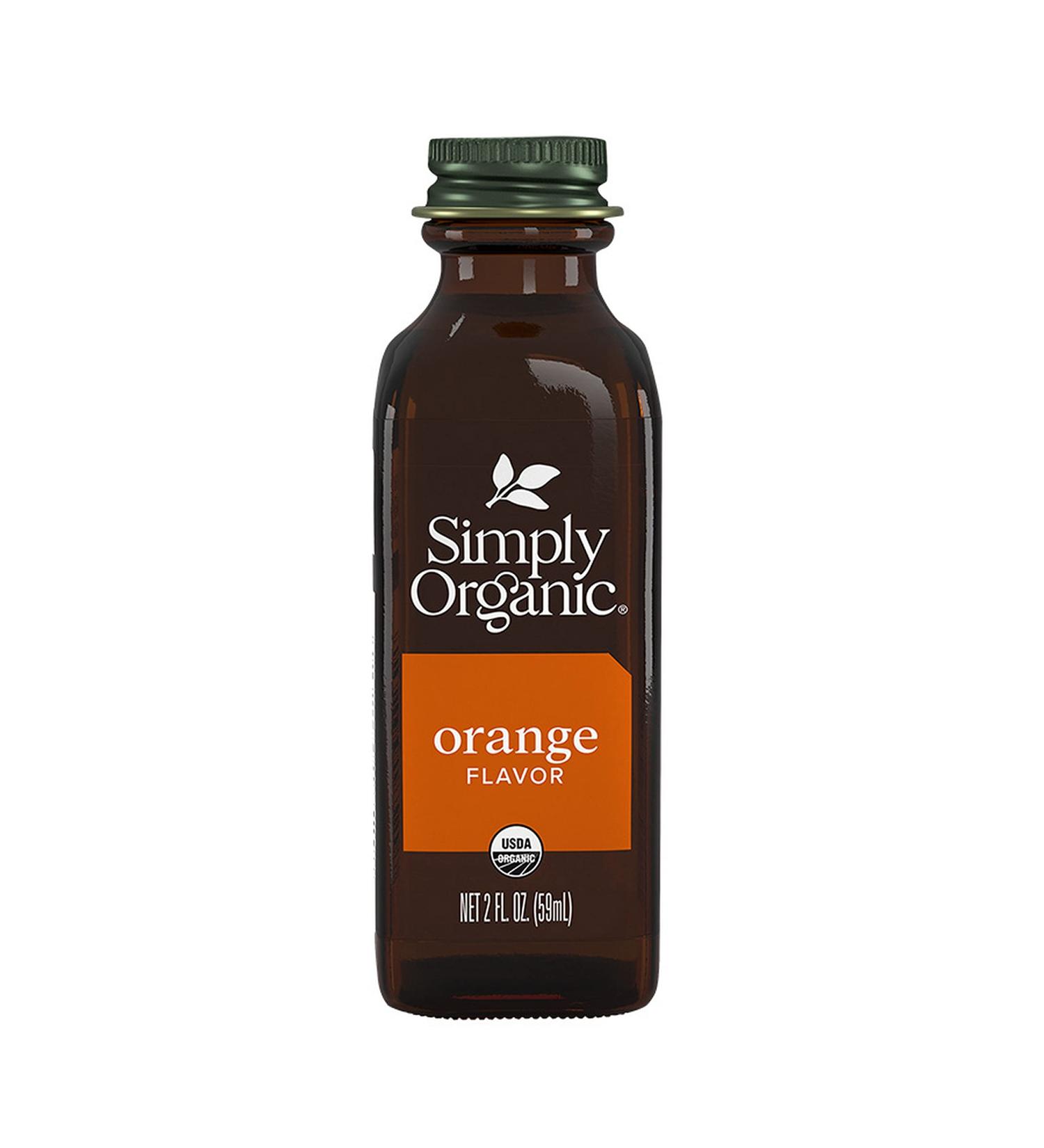 Simply Organic Orange Flavor 2 fl oz (59 ml) - Buy Online on SooperMarket.com