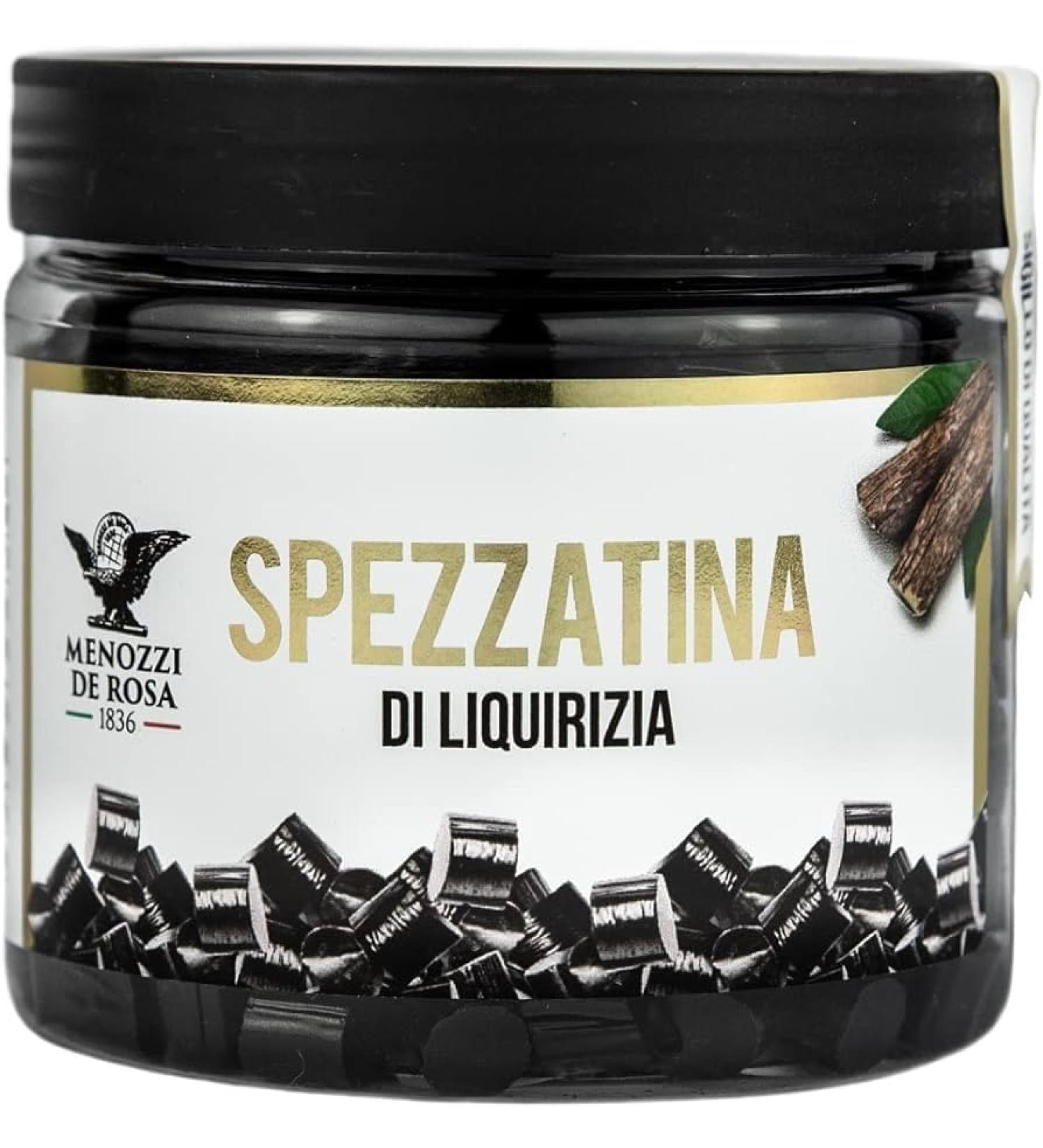 Pure Italian Liquorice (150g) | By Menozzi De Rosa A. Pure Liquorice Pellets 150 g Tin 150 g (Pack of 1)