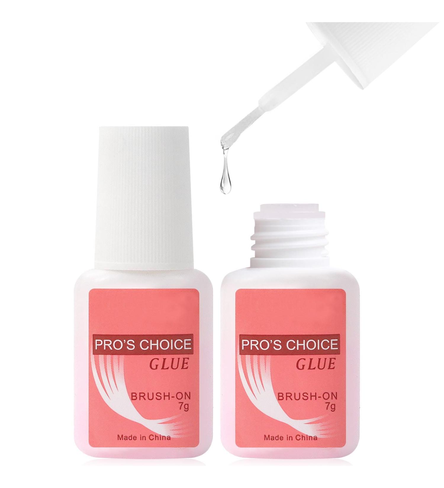 Sularpek Nail Glue Set - 2pcs 7ML Extra Strong False Nail Glue for Manicure - Buy Online on SooperMarket.com
