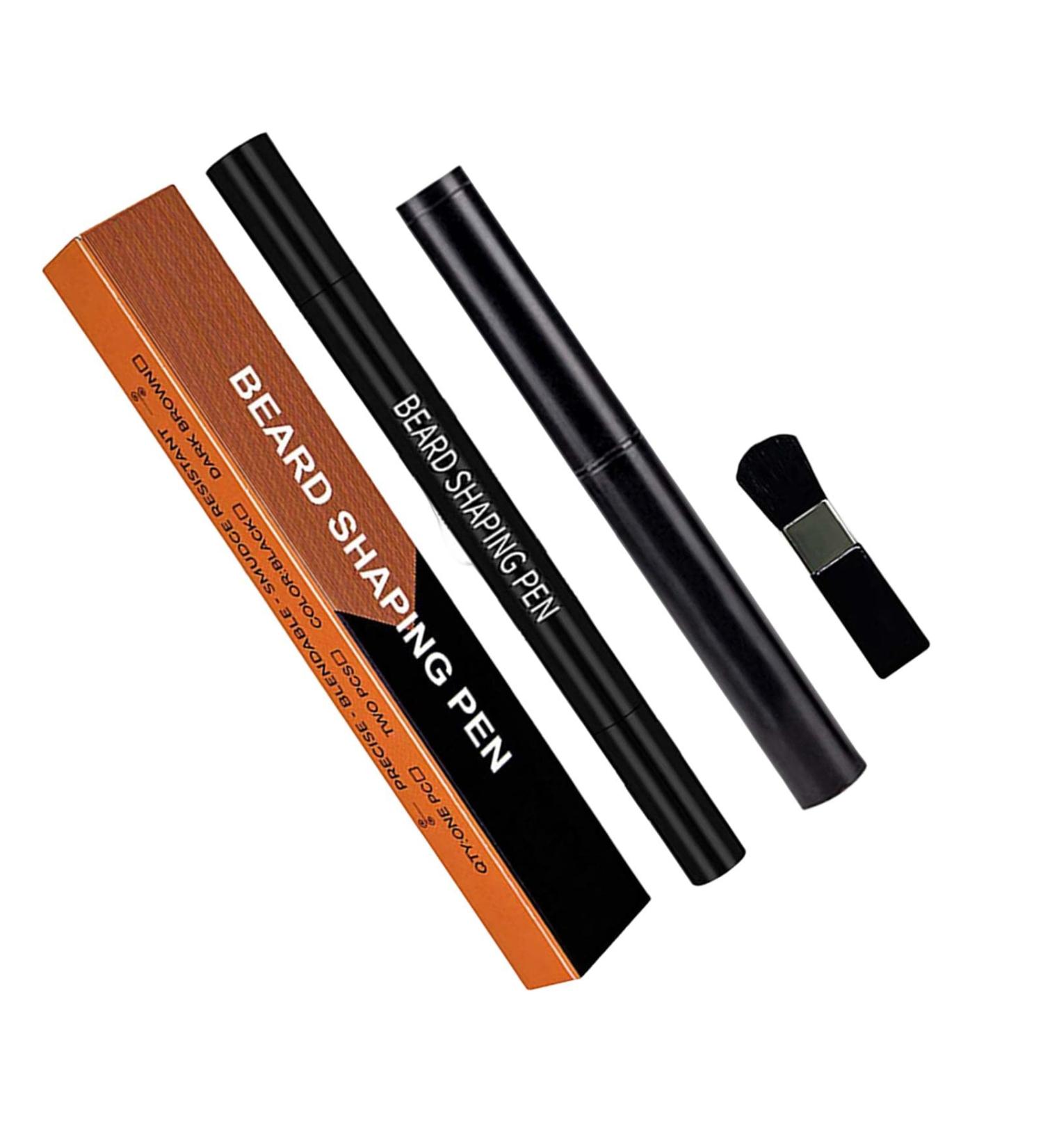 Colcolo Dark Brown Bartstift Filler - Water-Repellent Natural Finish Facial Hair Pencil Set for Perfect Coverage - Buy Online on SooperMarket.com