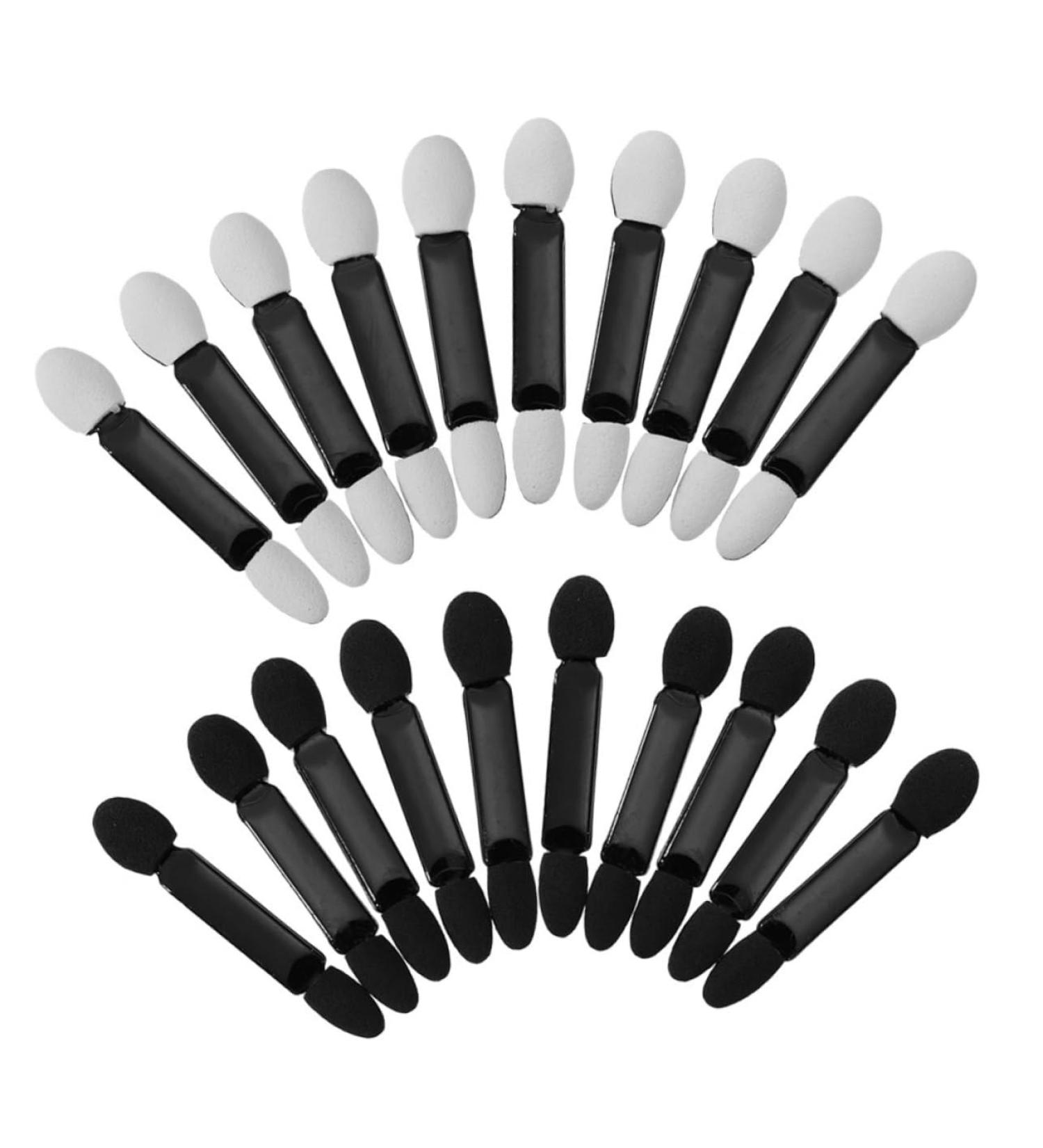 PLAFOPE 120pcs Cotton Eyeshadow Brush Double Ended Makeup Brush Eye Brush for Makeup Facial Tool Non Latex - Buy Online on SooperMarket.com
