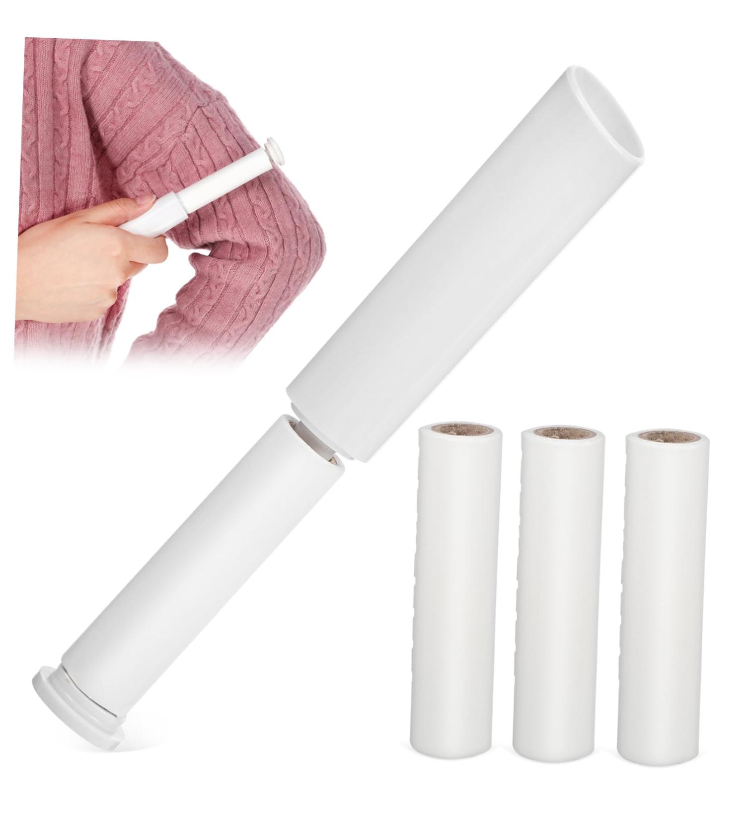 Buy Hemoton Portable Hair Gluer Rollers - Ultimate Pet Hair Removal Tool | Extra Sticky Lint Roller for Travel - Fast International Shipping - Buy Online on SooperMarket.com