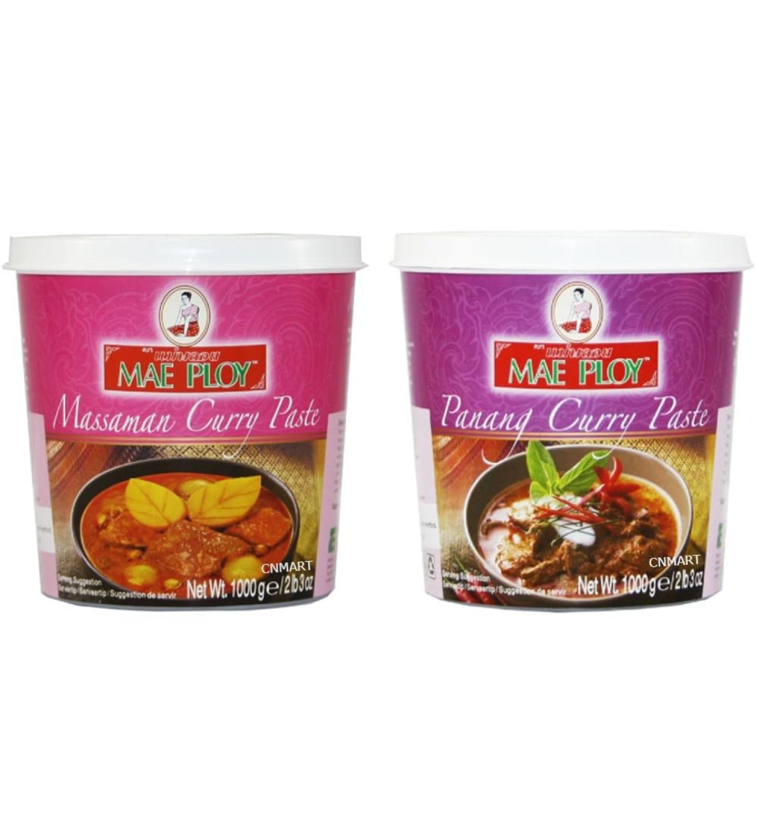 Mae Ploy Thai Massaman Curry and Panang Curry Paste 400g by CNMART - Buy Online on SooperMarket.com