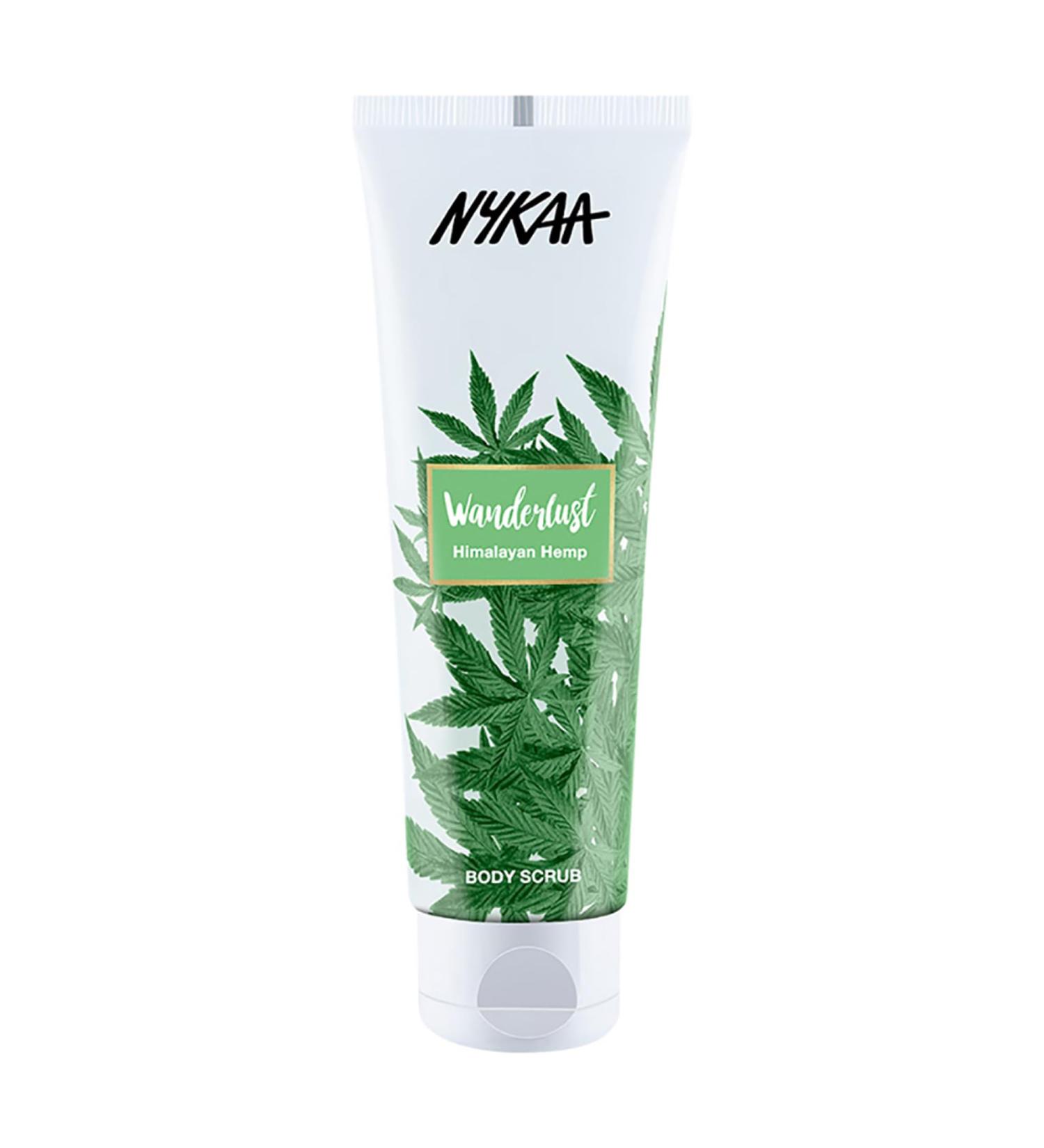 Wanderlust Body Scrub - Himalayan Hemp by Nykaa Naturals | Exfoliating Scrub for Women - 4.93 oz | Shop Internationally - Buy Online on SooperMarket.com