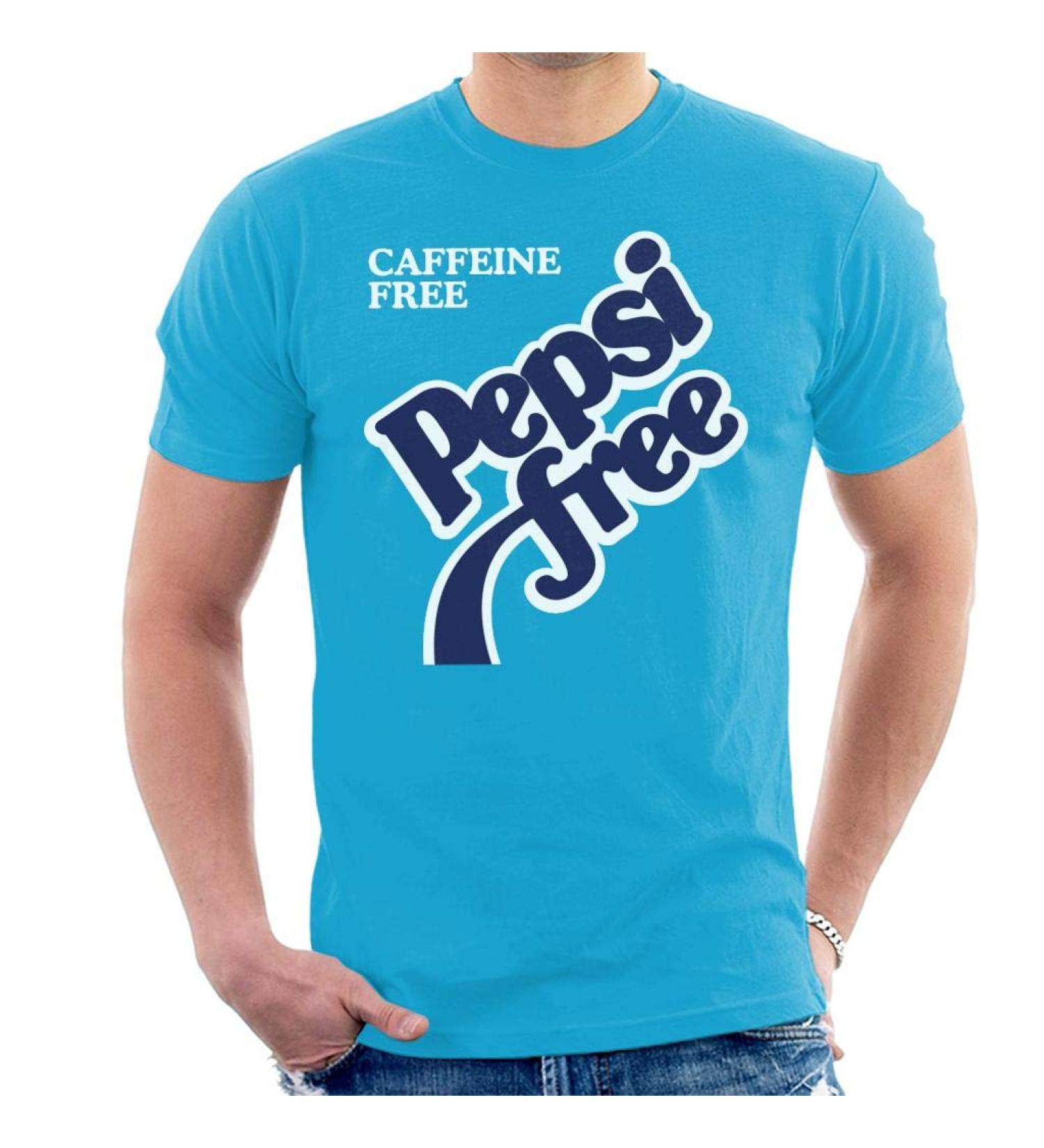 All+Every Pepsi Caffeine Free Men's T-Shirt S Sapphire - Buy Online on SooperMarket.com