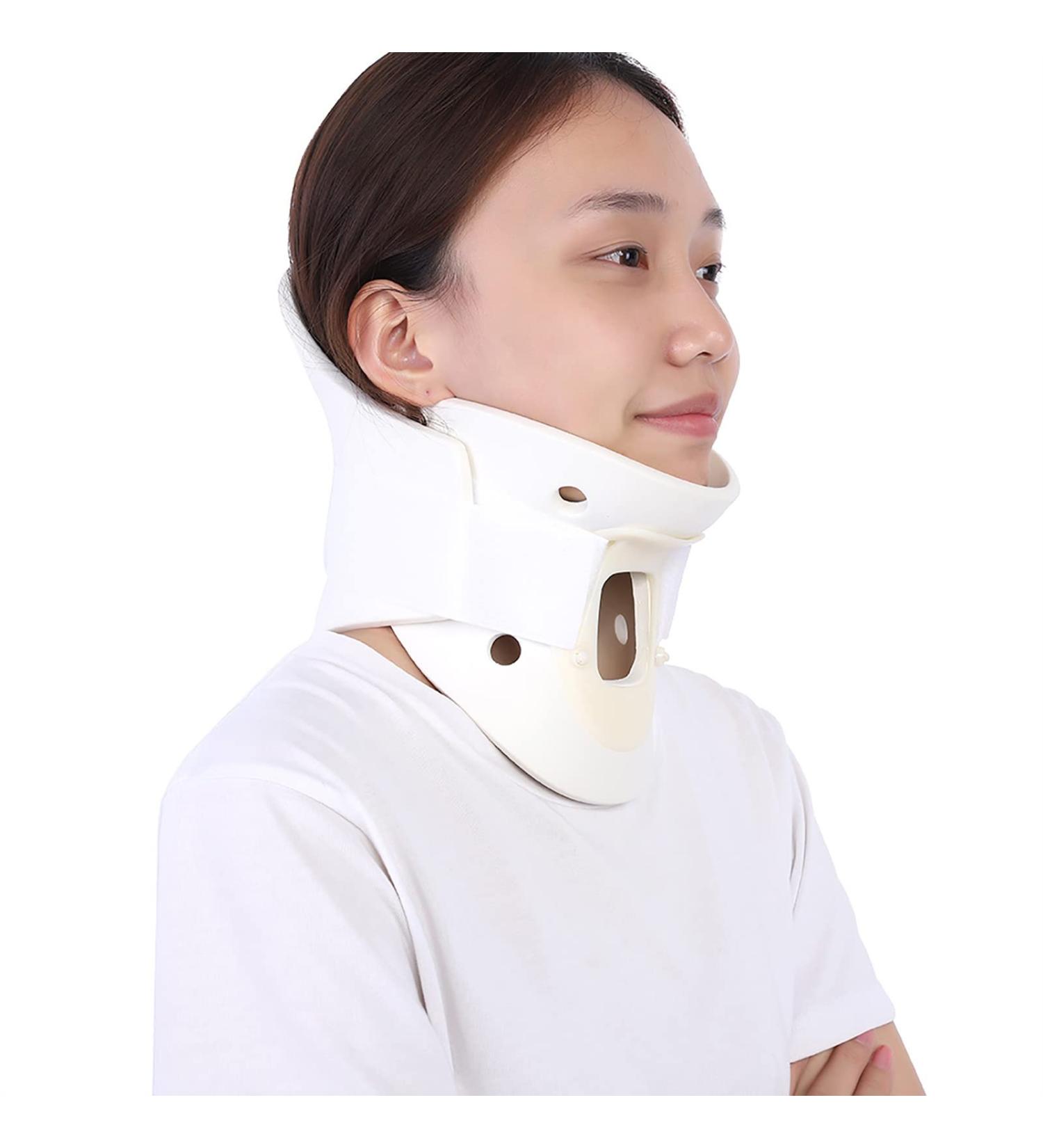 Neck Brace Cervical Collar Neck & Shoulder relieve discomfort 3 Sizes Breathable Neck Support Neck Orthosis Braces for Patient Comfort (L (height 15cm)) - Buy Online on SooperMarket.com