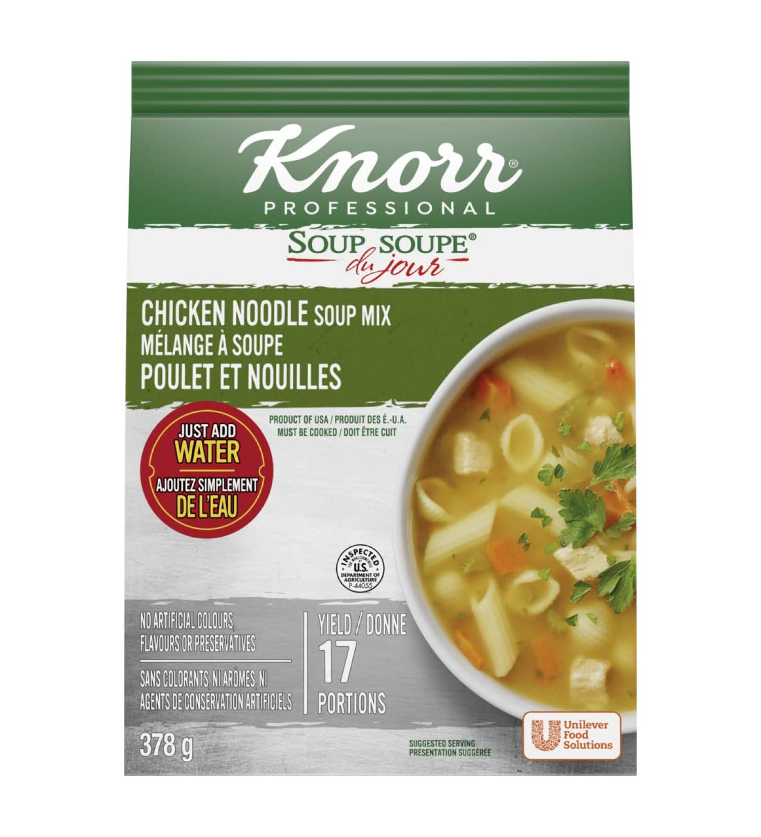 Knorr Professional Chicken Noodle Soup Mix chicken 378 g (Pack of 1) - Buy Online on SooperMarket.com