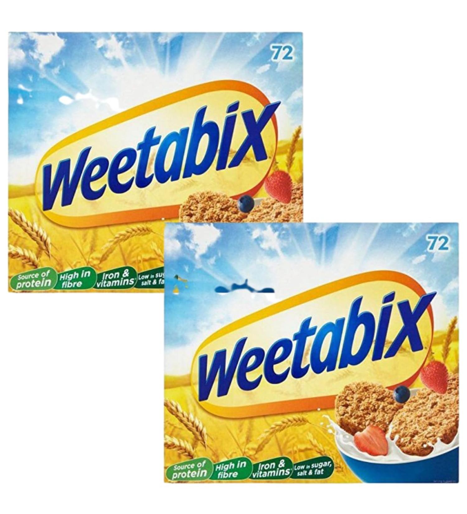 Cereal Bundle with Weetabix 72's 1.35kg (2 Pack) - Buy Online on SooperMarket.com