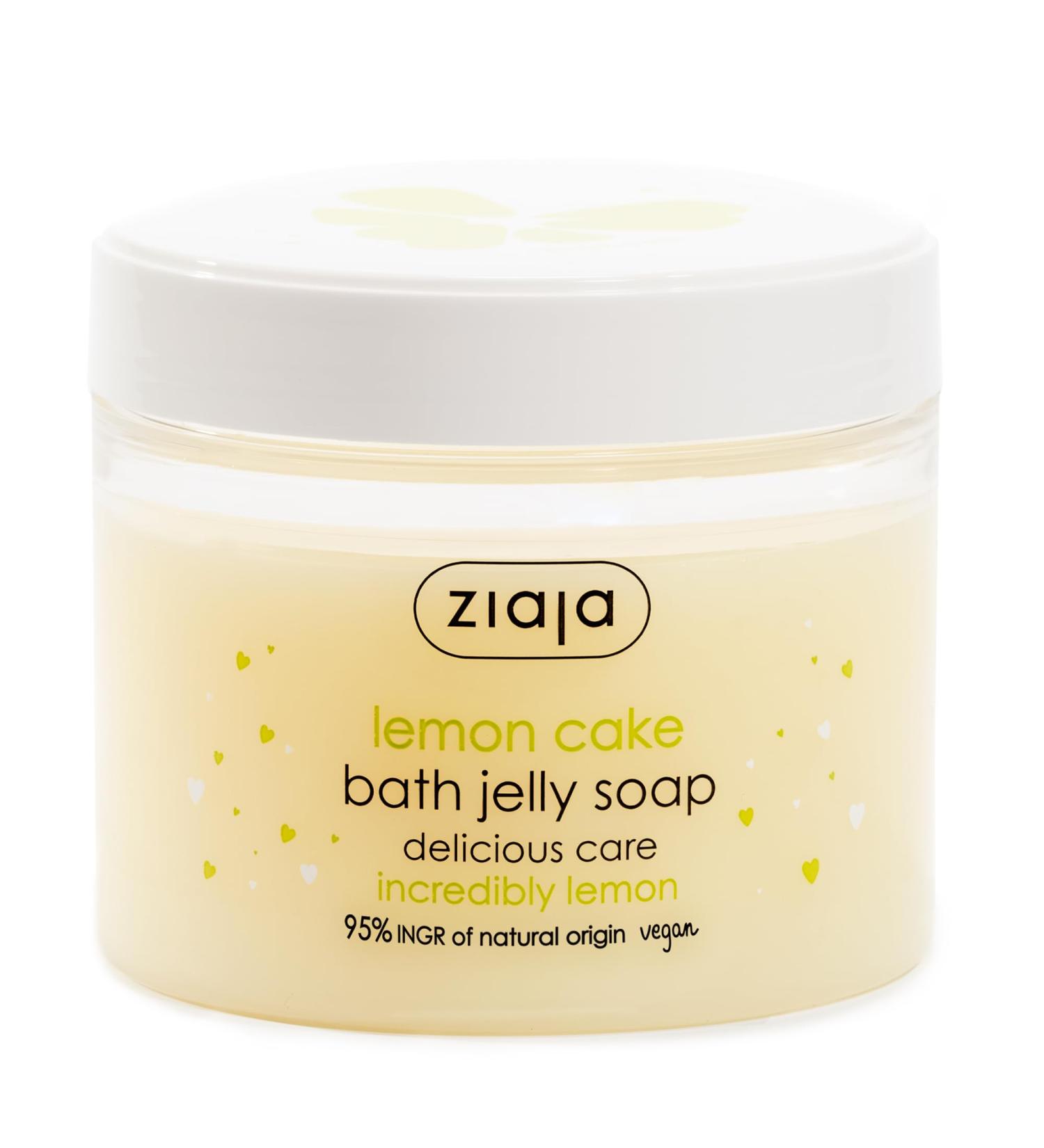 Ziaja Lemon Cake - Bath Jelly Soap - Delicious Skin Care