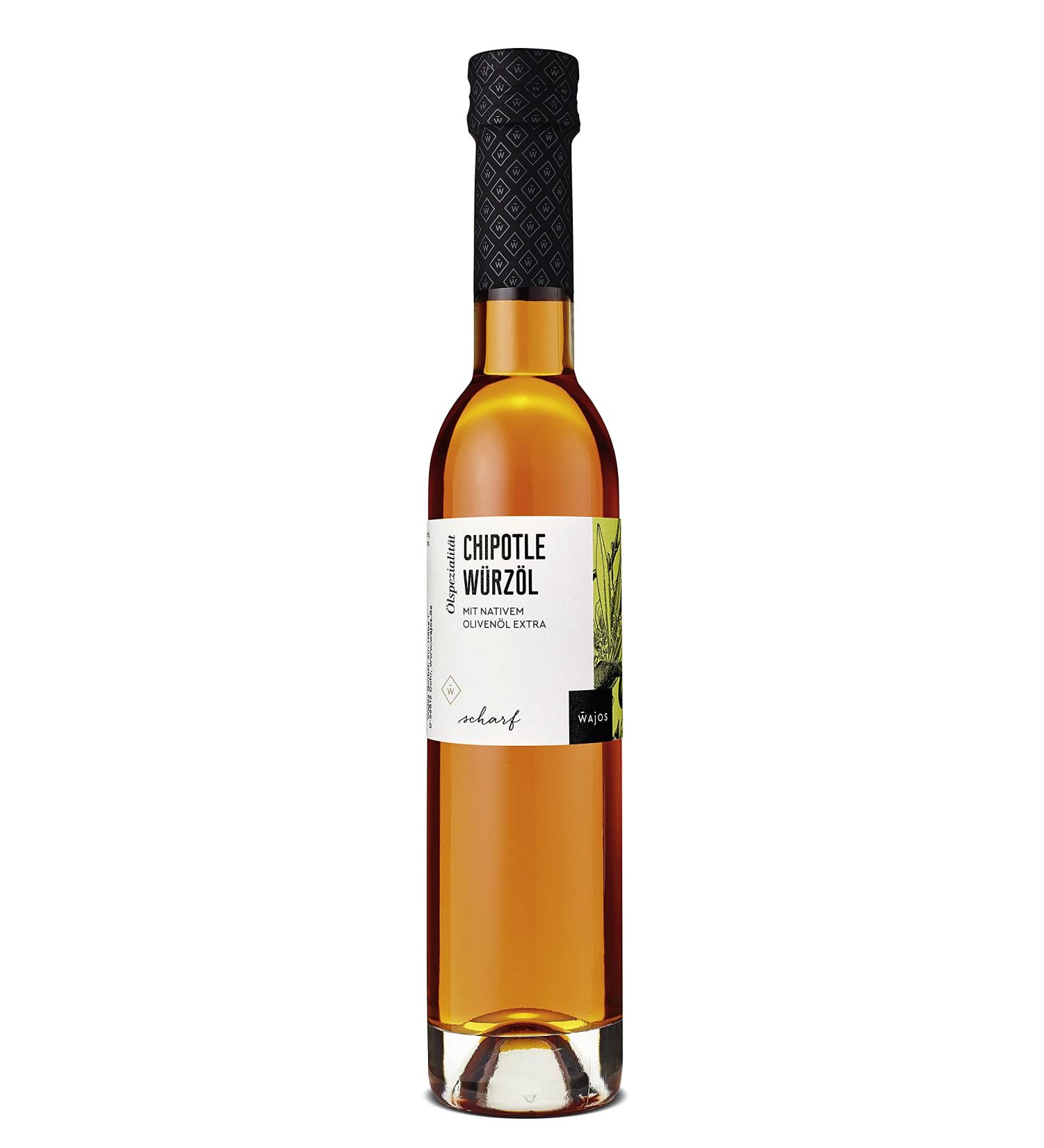 Wajos Chipotle Seasoning Oil 250ml - Extra Virgin Olive Oil Rapeseed Oil & Spicy Chipotle Chili Aroma - Hot International Shipping - Buy Online on SooperMarket.com