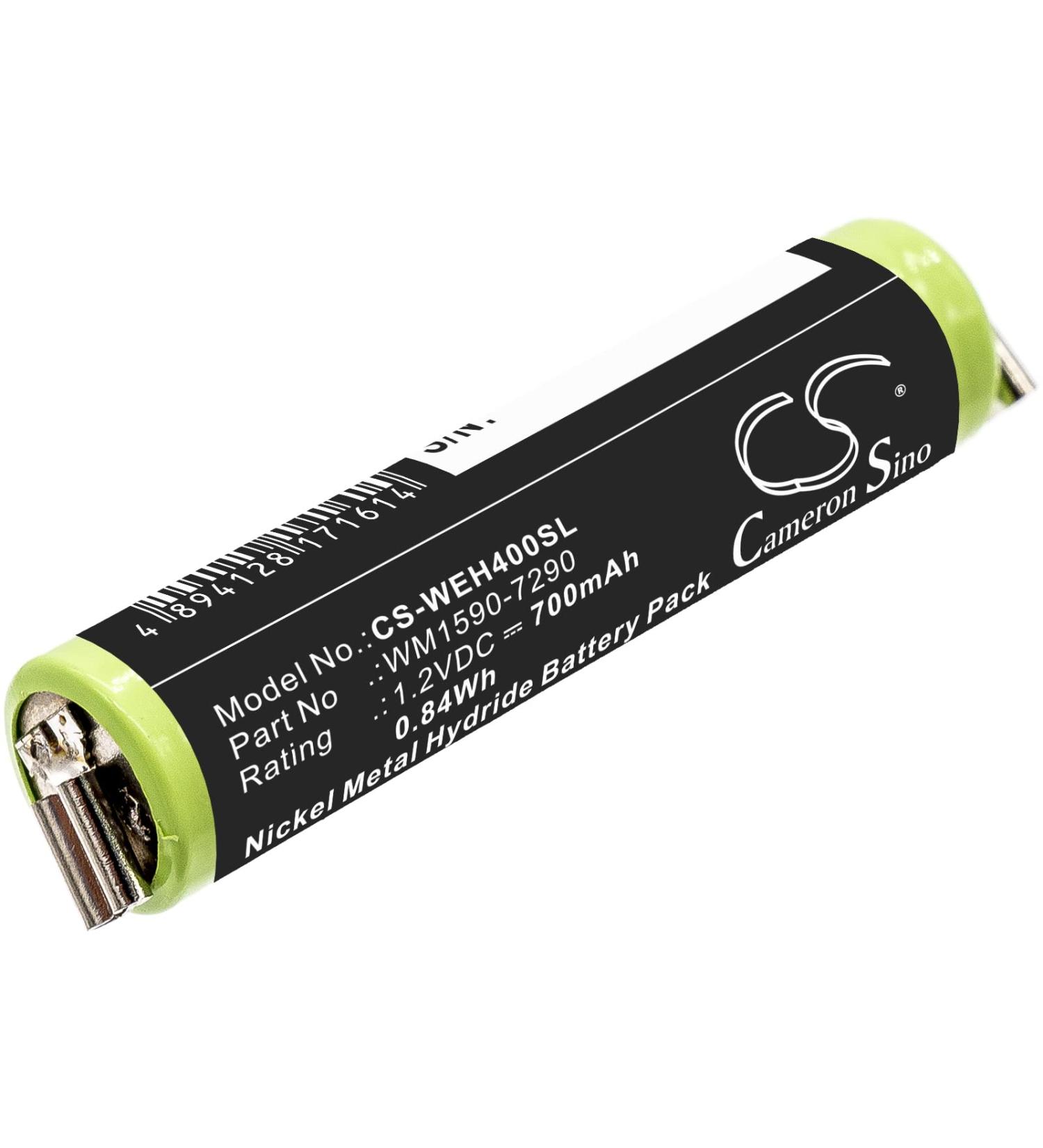 WM1590-7290 Replacement Battery for Wella Super Contura HS60 HS61 HS40 & Bella - 700mAh/1.2V - International Shipping Available - Buy Online on SooperMarket.com