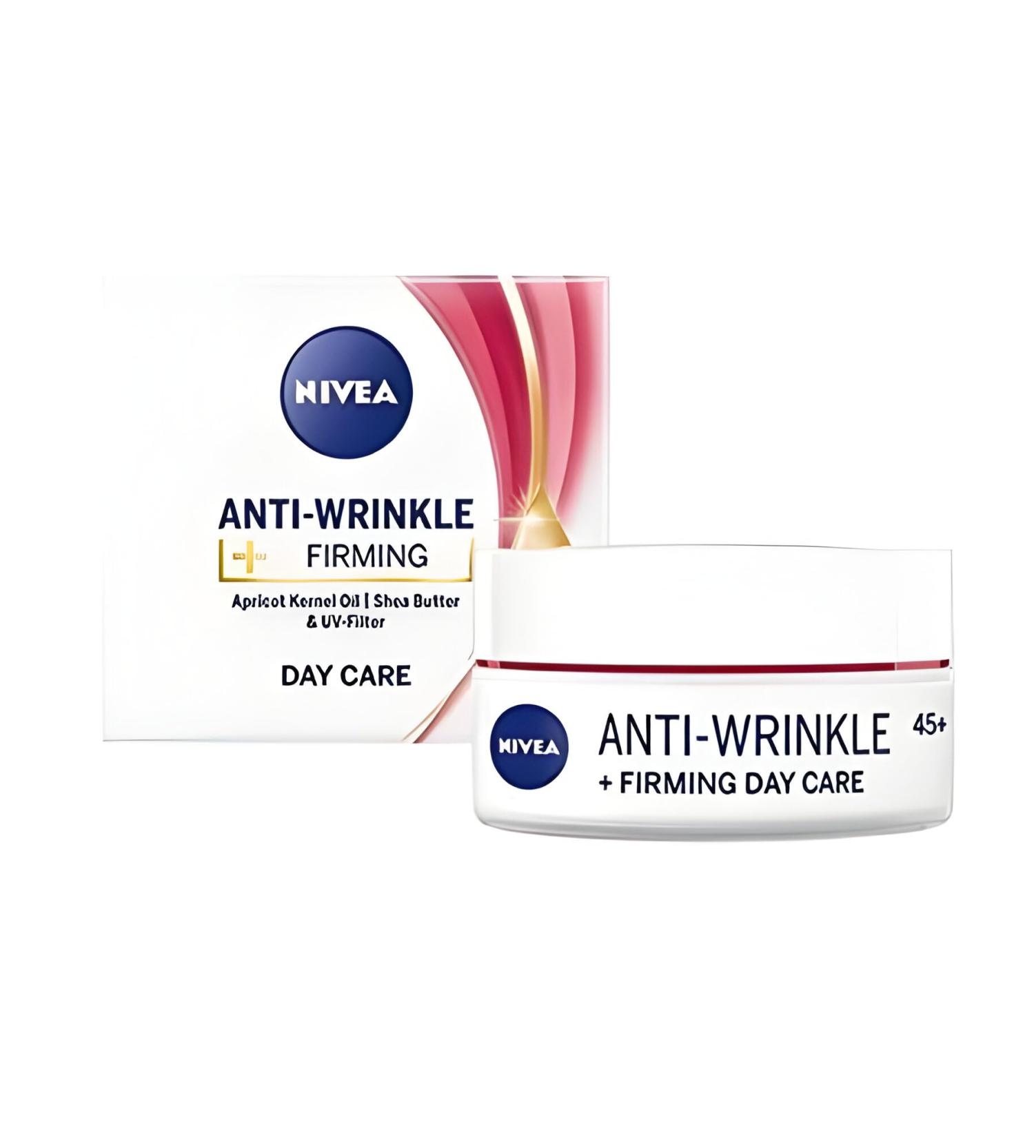 Nivea Day Care Anti-Wrinkle Cream Firming 45+ - Buy Online on SooperMarket.com