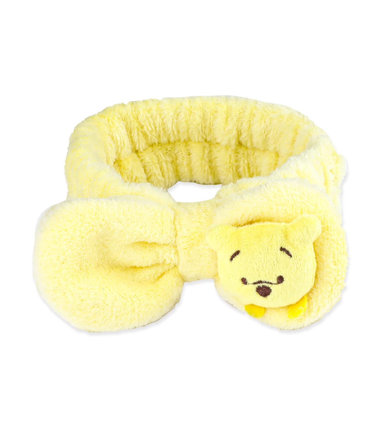 G-Ahora Winnie Headband Spa Makeup Headband Bowknot Adjustable Elastic Hair Band for Girls Women Winnie Lover.(HB-Pooh) HB-Pooh A - Buy Online on SooperMarket.com