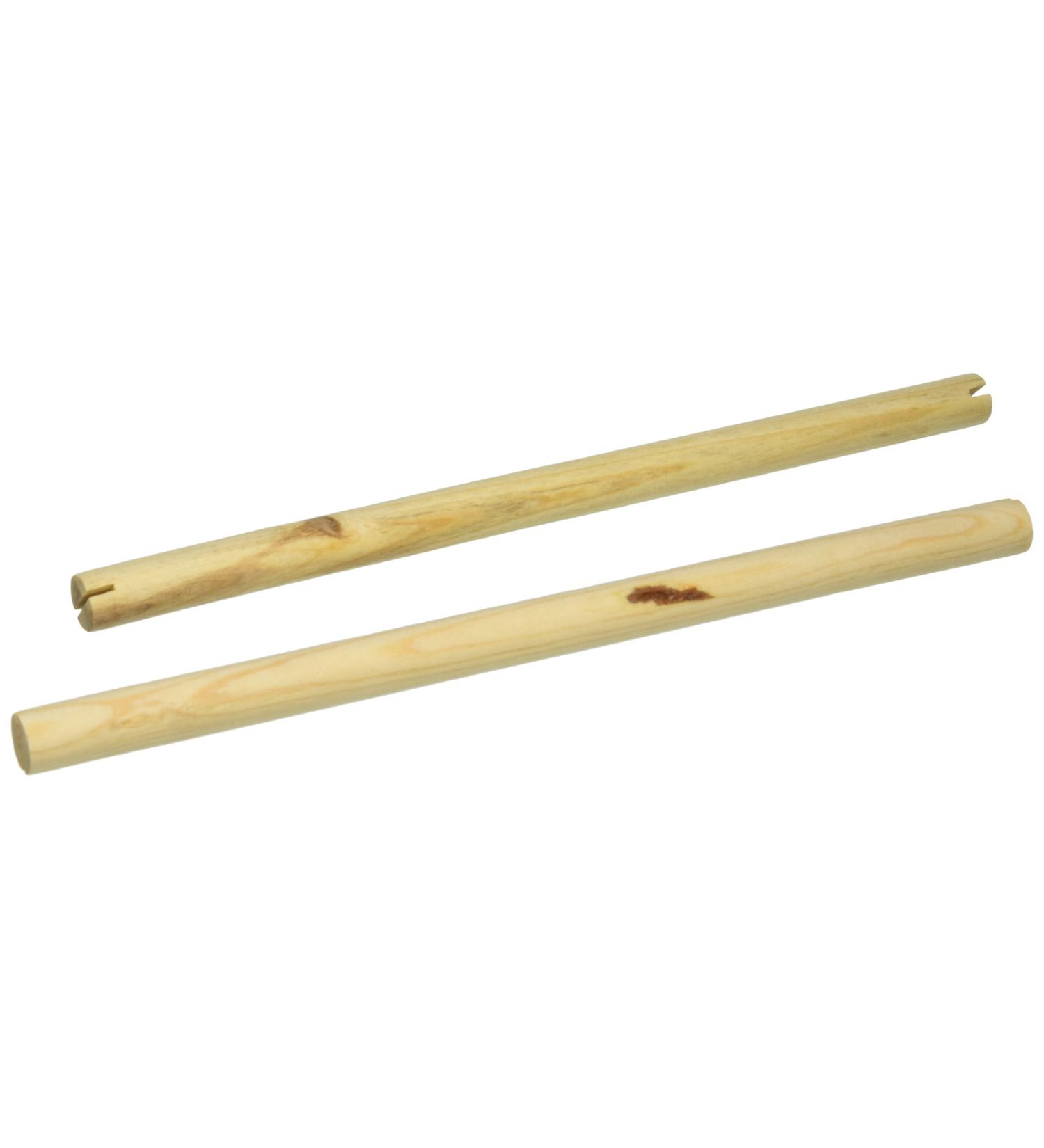 Prevue Pet Products BPV375 2-Pack Birdie Basics Wood Bird Perch, 3/4 by 13-3/8-Inch