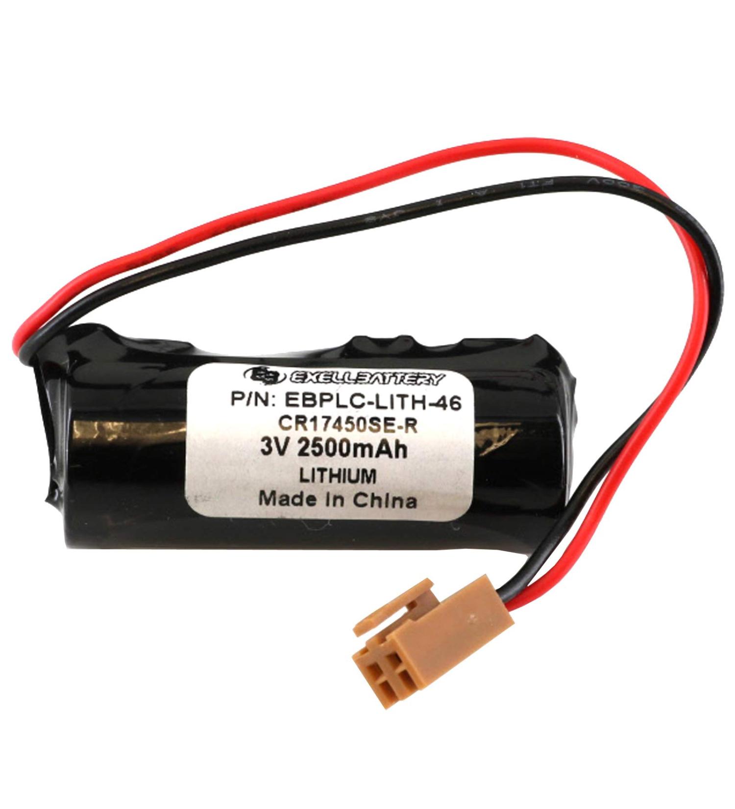 3V PLC Computer Backup Battery - Replace LIT5110 CR17450E-R CNC Series Compatible | Shop Internationally - Buy Online on SooperMarket.com