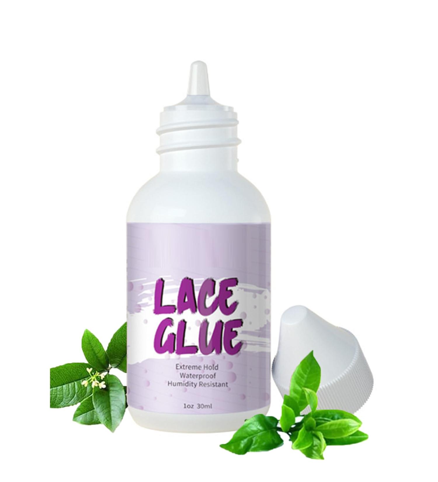 Wig Glue Invisible Lace Adhesive Glue Hair Replacement Bonding Glue For Wigs Toupee Systems Lace Hairpiece Hair Closure Strong Hold Waterproof Transparent Formulated For Oily Skin 1.3 Oz - Buy Online on SooperMarket.com
