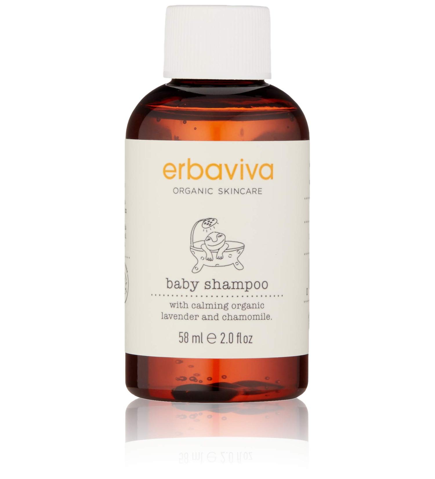 erbaviva Baby Shampoo 2 Fl Oz - Gentle and Natural Formula for Delicate Skin - Buy Online on SooperMarket.com