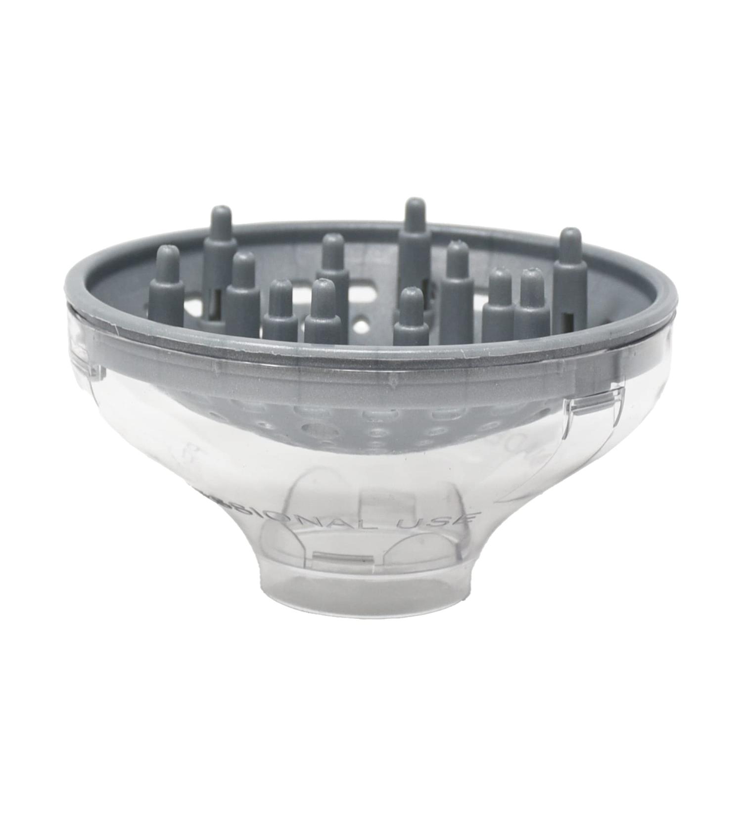 GAMMA+ Professional Hair Dryer Diffuser Attachment for Gamma+ Models - Clear | Enhance Your Styling Experience - Buy Online on SooperMarket.com