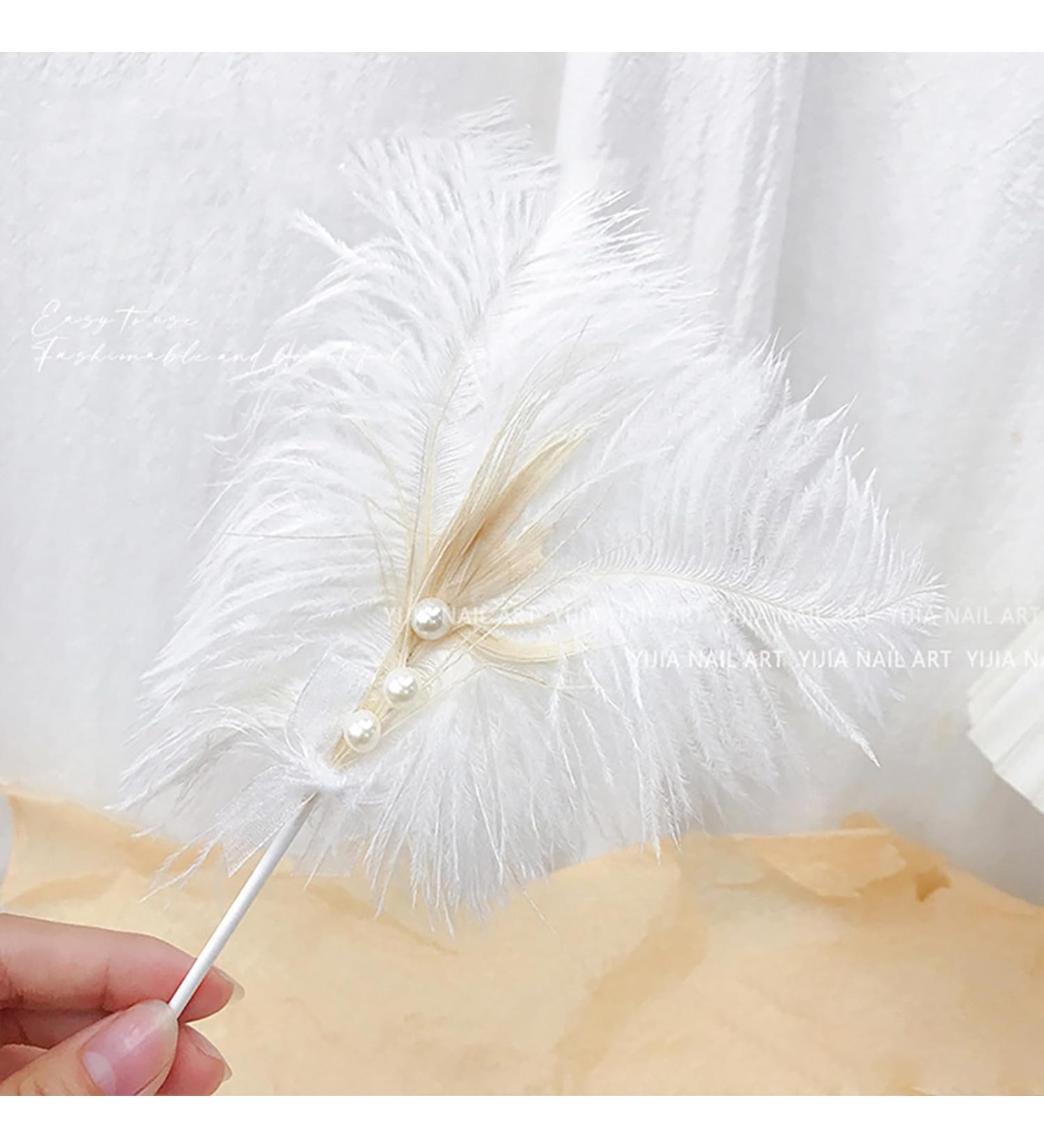 Nail Art Feather Display Stand Feather Nail Art Feather Display Stand Feather Decoration woman 02 One Color - Buy Online on SooperMarket.com