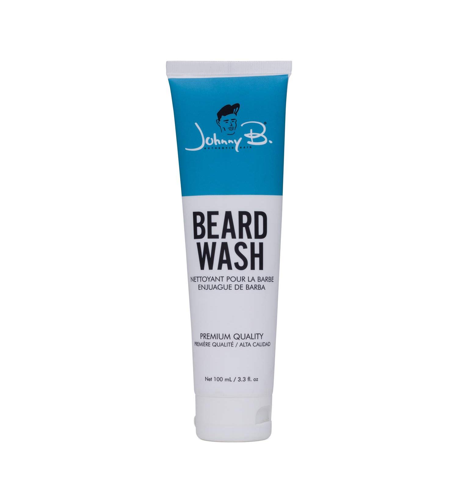 JOHNNY B. Refreshing Beard Wash - Softens & Soothes Facial Hair | 3.3 oz | International Shipping Available - Buy Online on SooperMarket.com