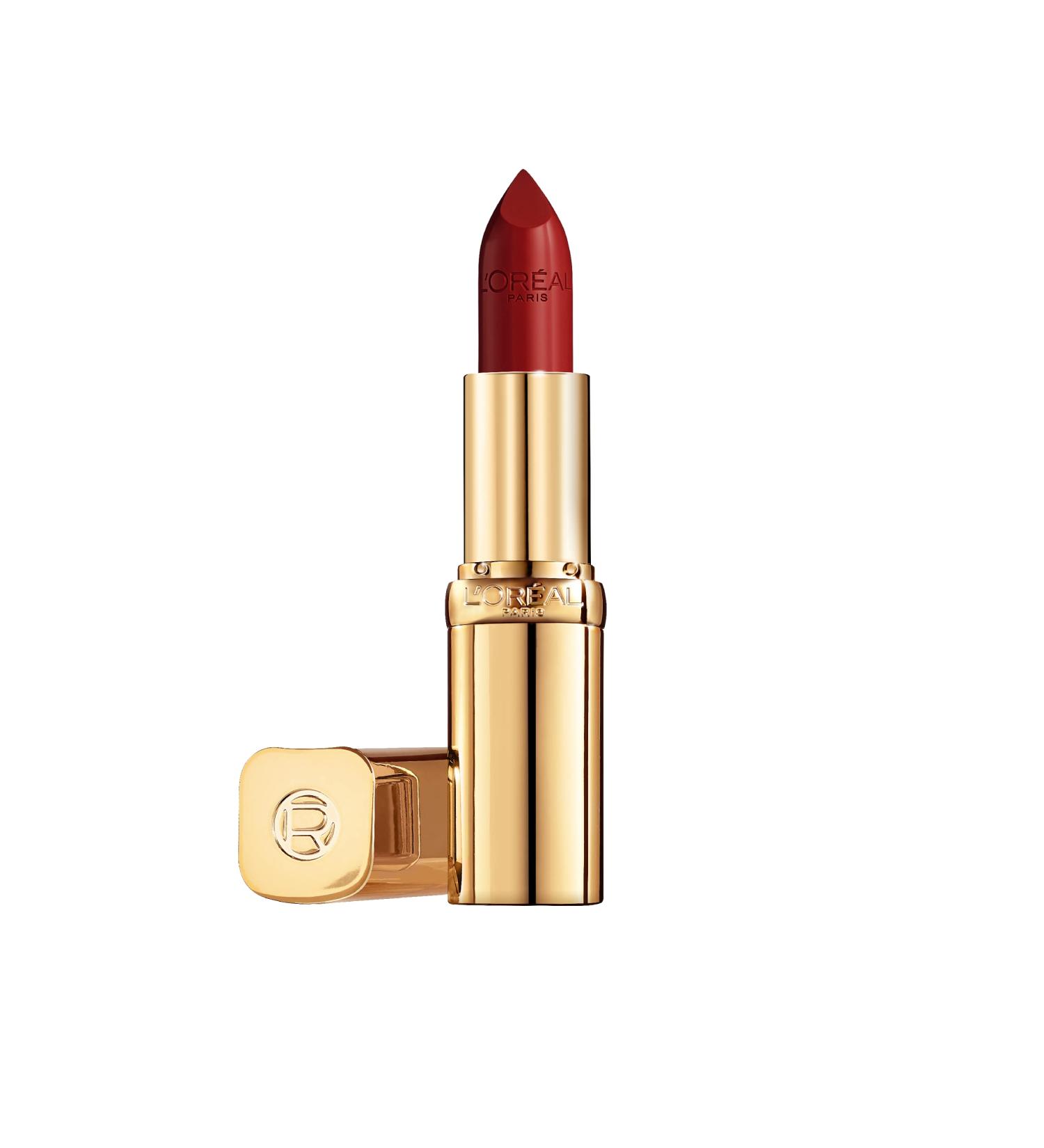 L'Or al Paris Color Riche Satin Smooth Lipstick Moisturising Pure Pigment Lip Colour With Omega 3 & Vitamin E 124 S'il Vous Plait S'il Vous Plait 124 1 count (Pack of 1) - Buy Online on SooperMarket.com