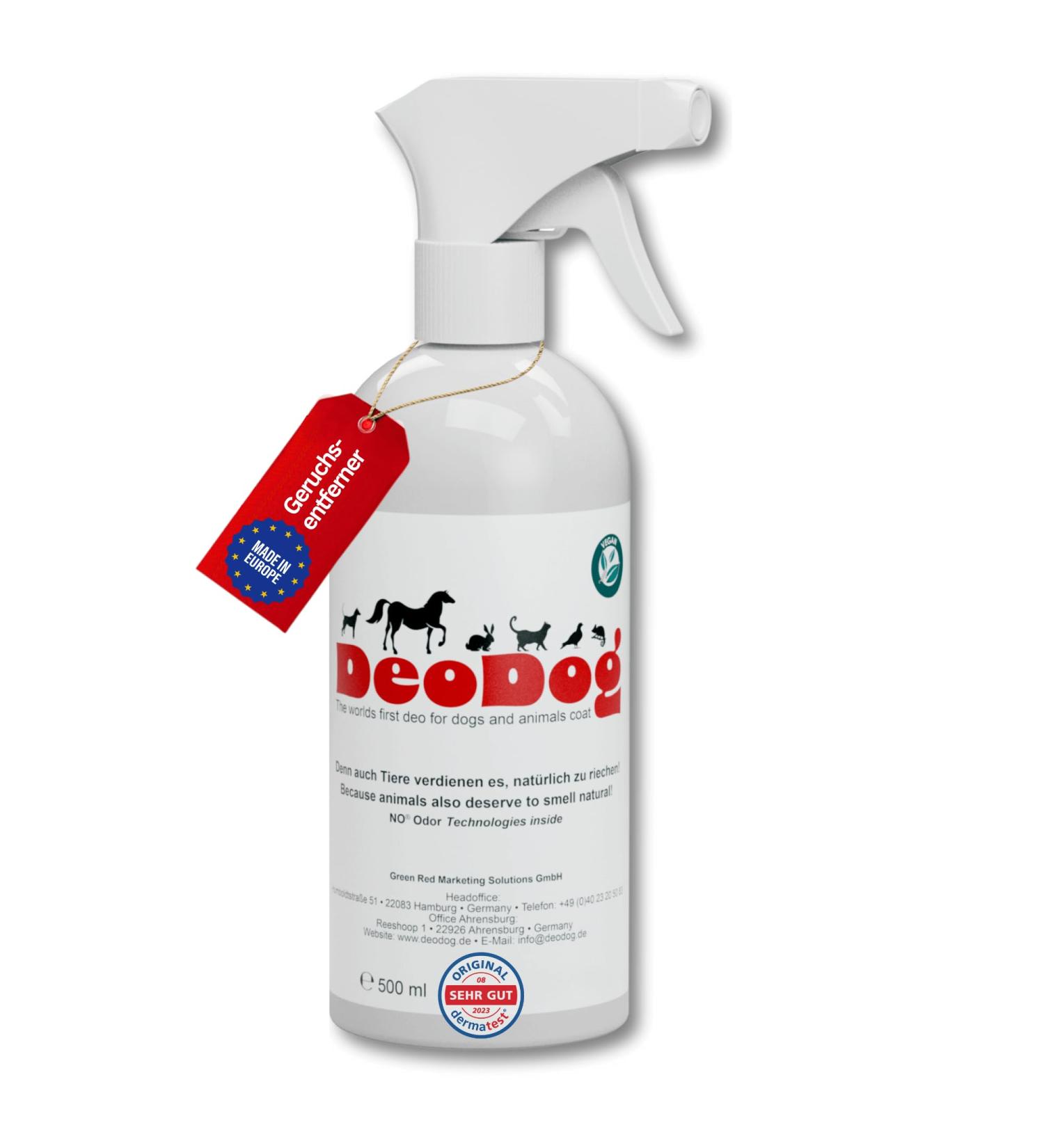 Deodog Odor Neutralizer | Eliminate Stubborn Pet Smells | Safe for Homes Cars & Pets | Cat Urine Dog Urine & Vomit Remover - Buy Online on SooperMarket.com