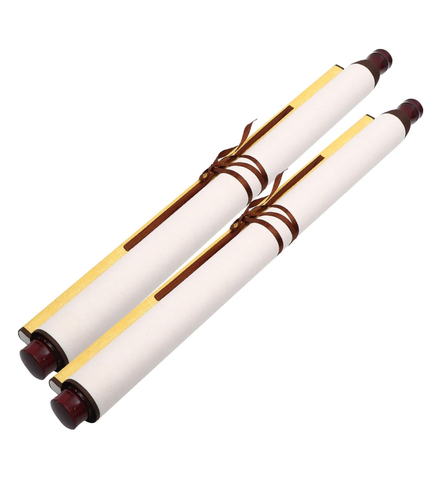 Operitacx 2pcs Blank Painting Scroll Rice Paper Blank Hanging Scroll Calligraphy Practicing Paper Portable As Shown 3 120X58cm - Buy Online on SooperMarket.com