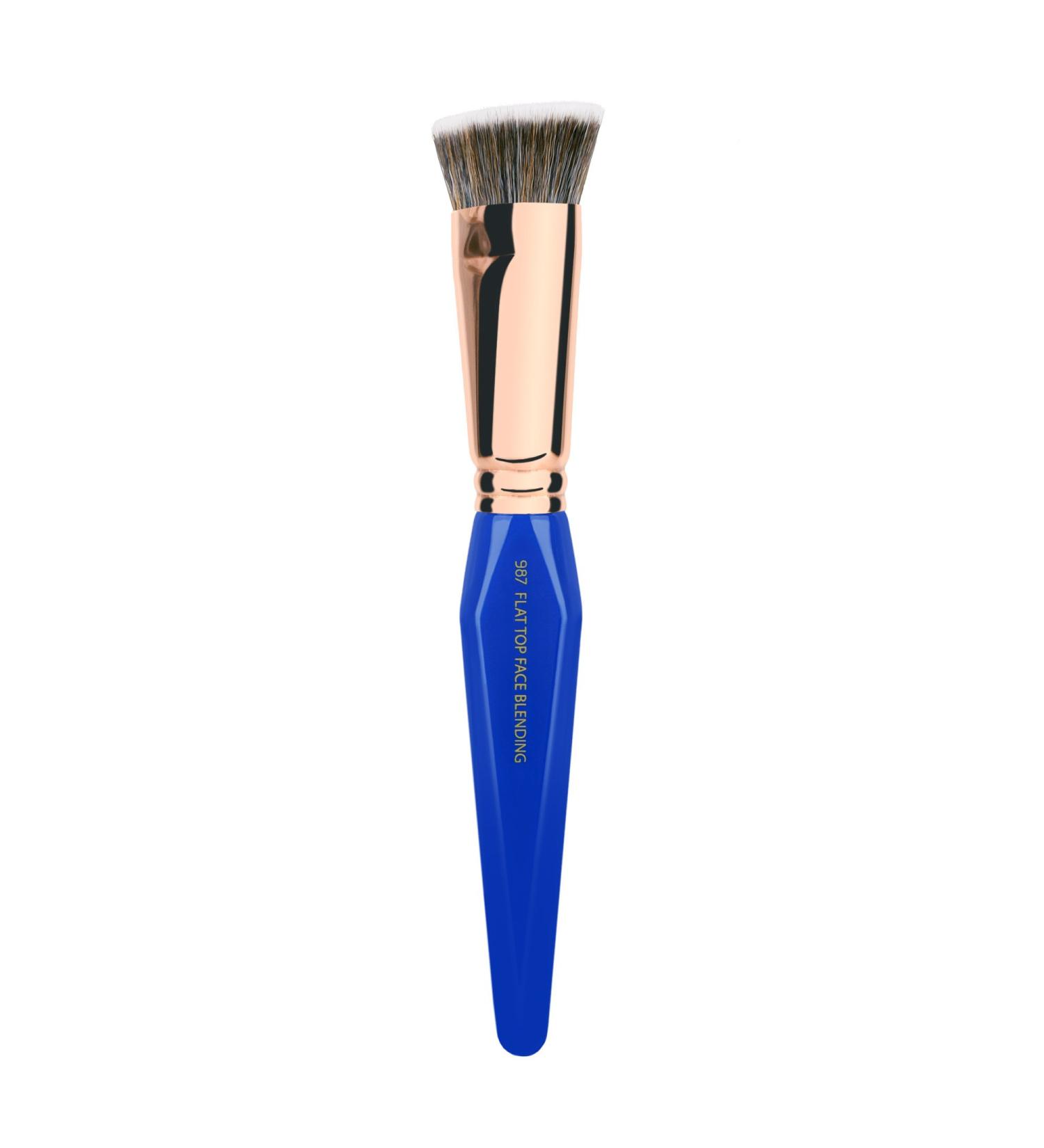 Buy Bdellium Tools Golden Triangle 987 Flat Top Face Blending Brush - Vegan Soft Synthetic Fibers for Flawless Makeup Buffing - International Shipping Available - Buy Online on SooperMarket.com