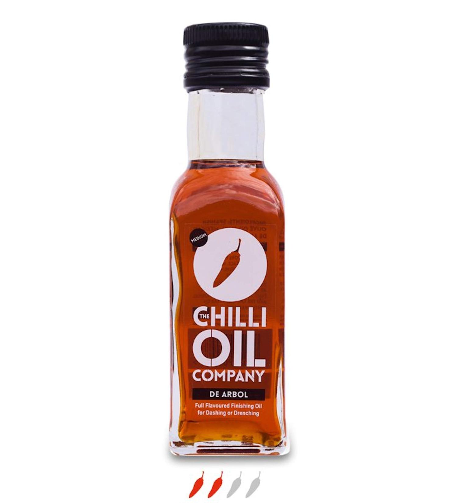 The Chilli Oil Company De Arbol Chilli Oil 125 ml - Buy Online on SooperMarket.com