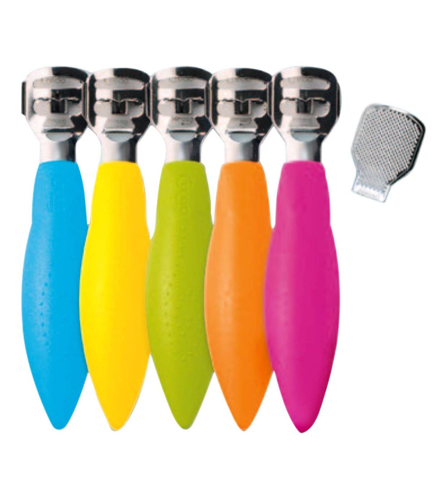 Buy Credo Pop Art Callus Longitudinal Plane with Rasp Clip - Chrome-Plated & Blue | International Shipping Available - Buy Online on SooperMarket.com