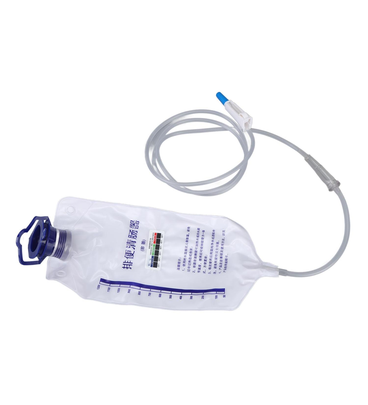 Hiraith Enema Bags - Easy-to-Use Odorless Reusable Anti-Aging Set for Home Bathroom - International Shipping Available - Buy Online on SooperMarket.com