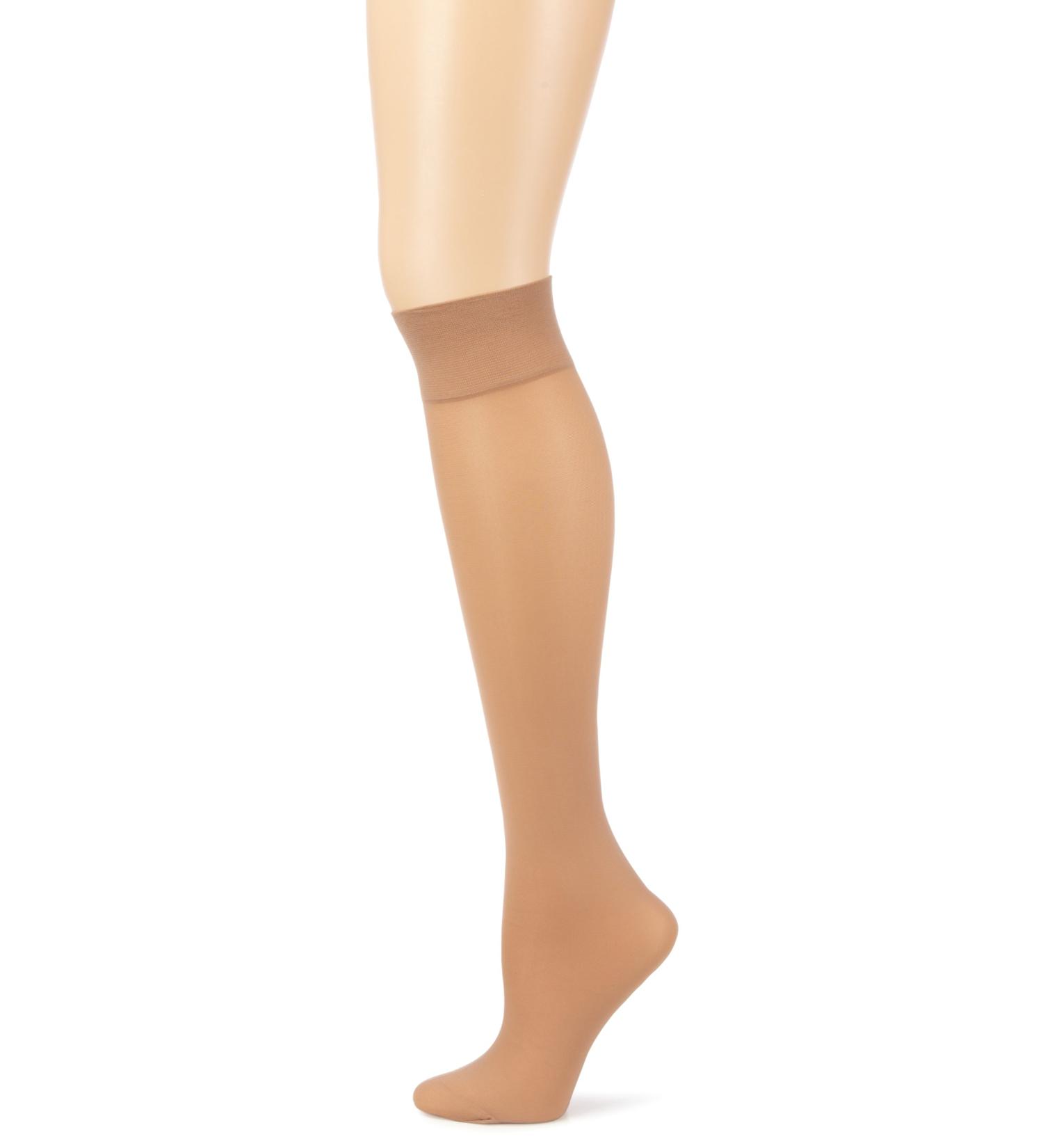 ELBEO women's support stockings semi-transparent 39-42 skin colour (3300 Gobi)