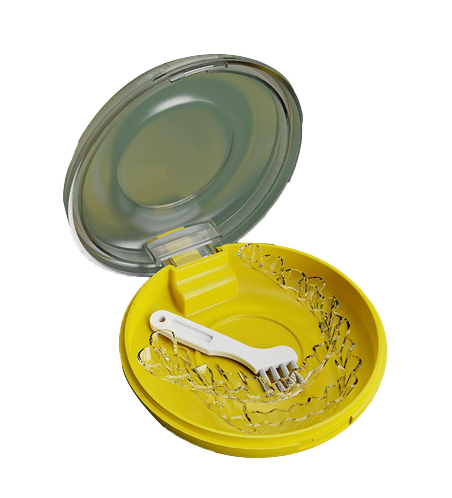 Buy Durable Retainer Etui with Ventilation Holes - Orthodontic Oral Protection Case Dustproof & Travel-Friendly - Buy Online on SooperMarket.com