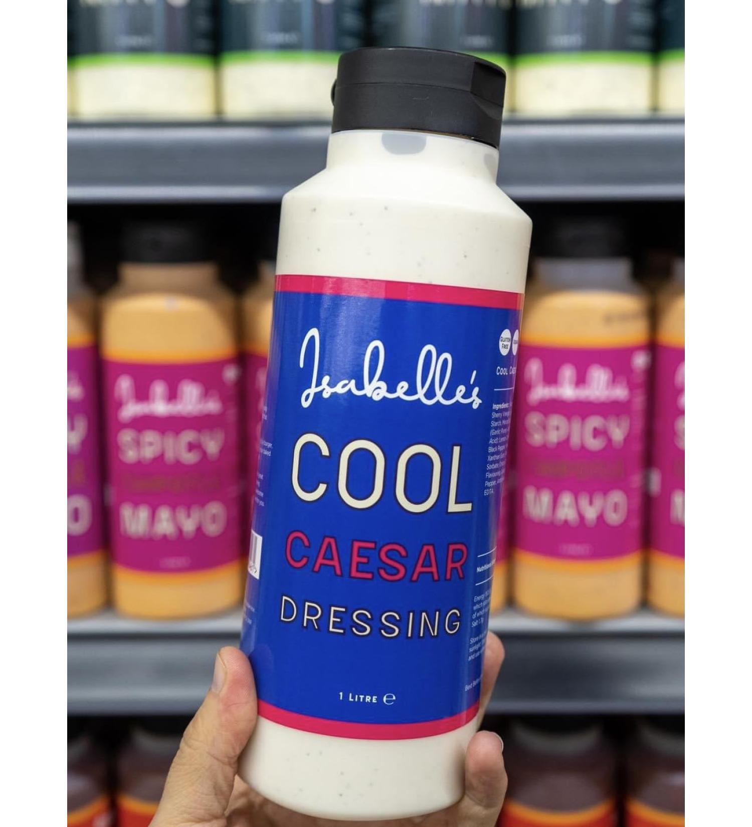 x1 Isabelle's Cool Ceaser Dressing Gluten Free Vegan 1 Litres