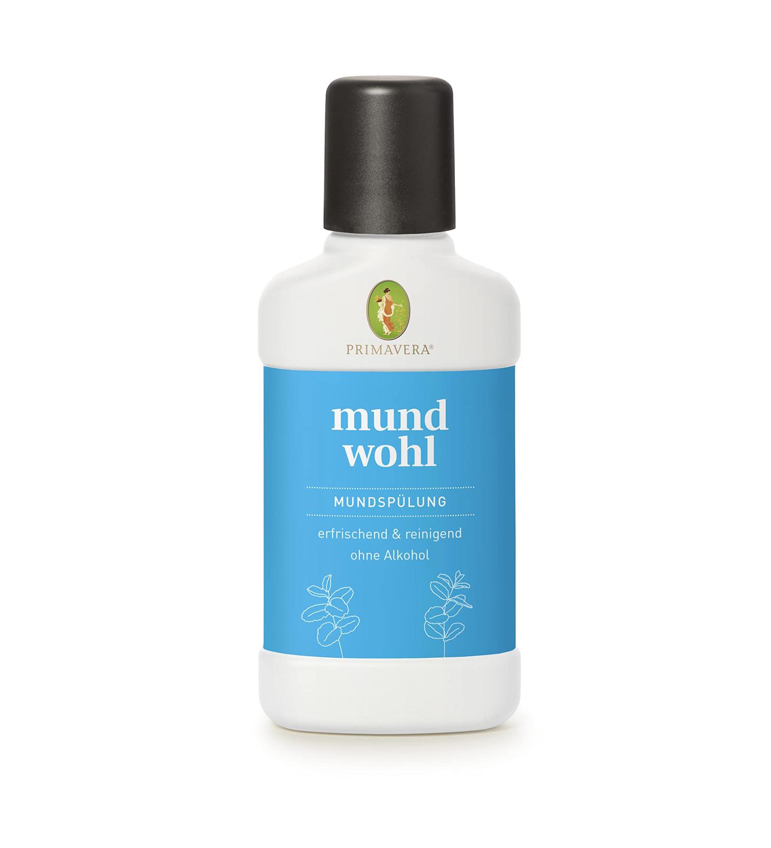 Primavera Mundwohl Mouthwash 250 ml | Refreshing Oral Care & Strengthening Cleanse - Naturally Revitalize Your Smile - Buy Online on SooperMarket.com