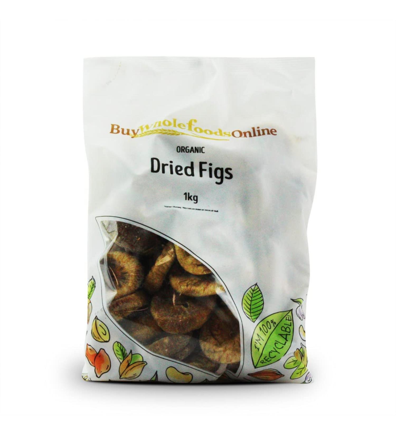Organic Dried Figs 1kg (BWFO)