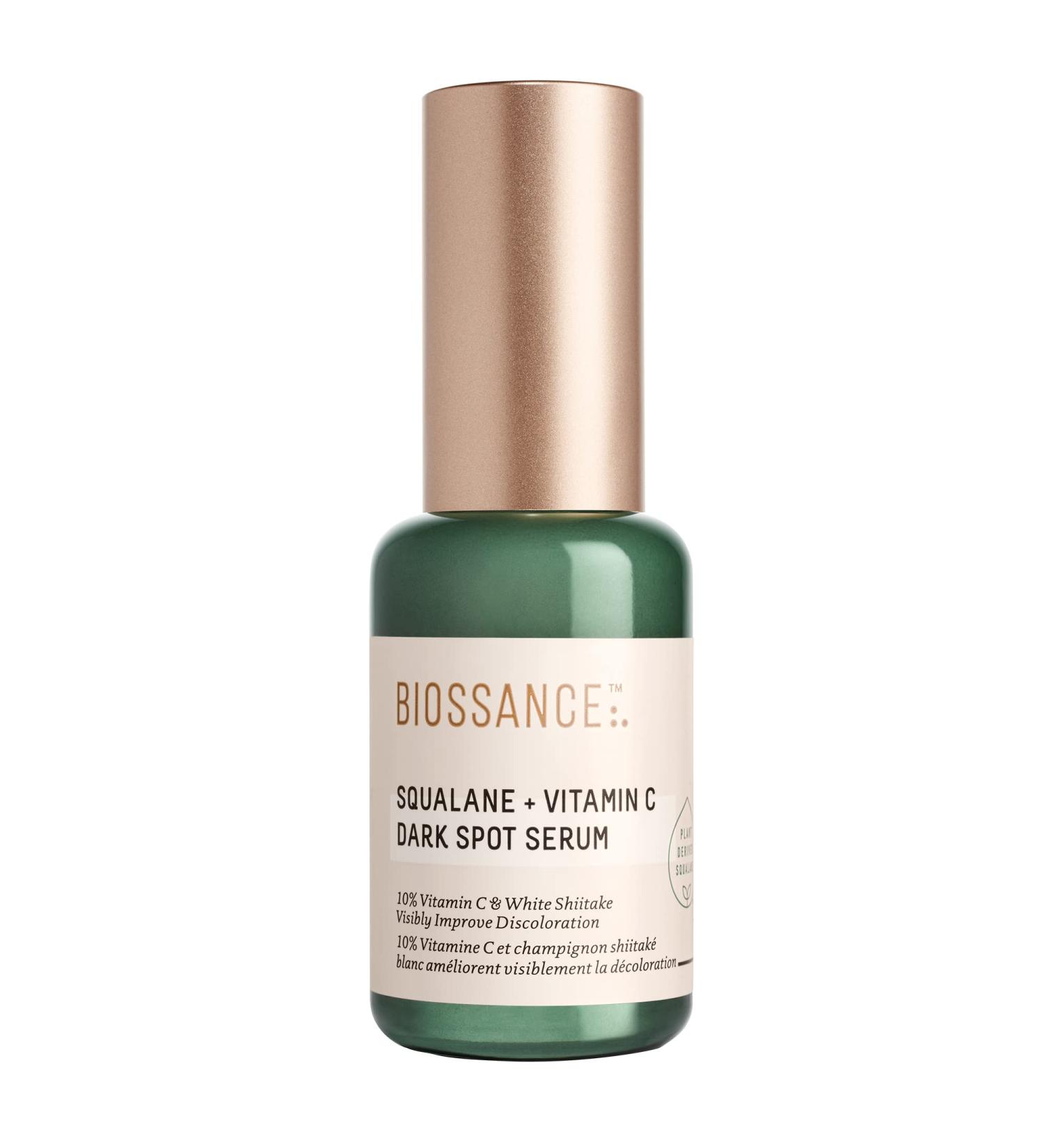 Biossance Squalane + Vitamin C Dark Spot Serum - 10% Vitamin C for Brightening, Dark Spot Reduction, and Pigmentation Control (1.01 oz) - Buy Online on SooperMarket.com
