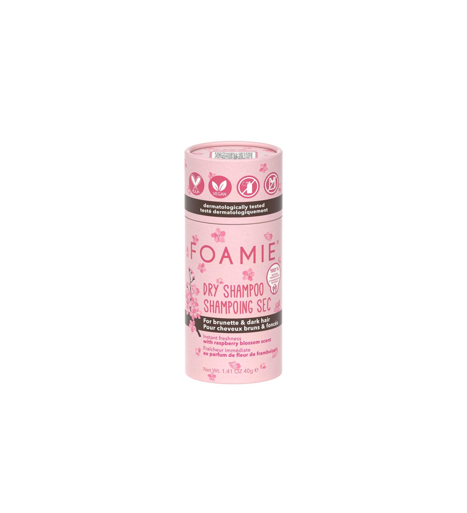 Foamie Dry Shampoo Berry for Brunette Hair - Plastic-Free pH Balancing Sulfate & Paraben-Free | Made in Great Britain - Buy Online on SooperMarket.com