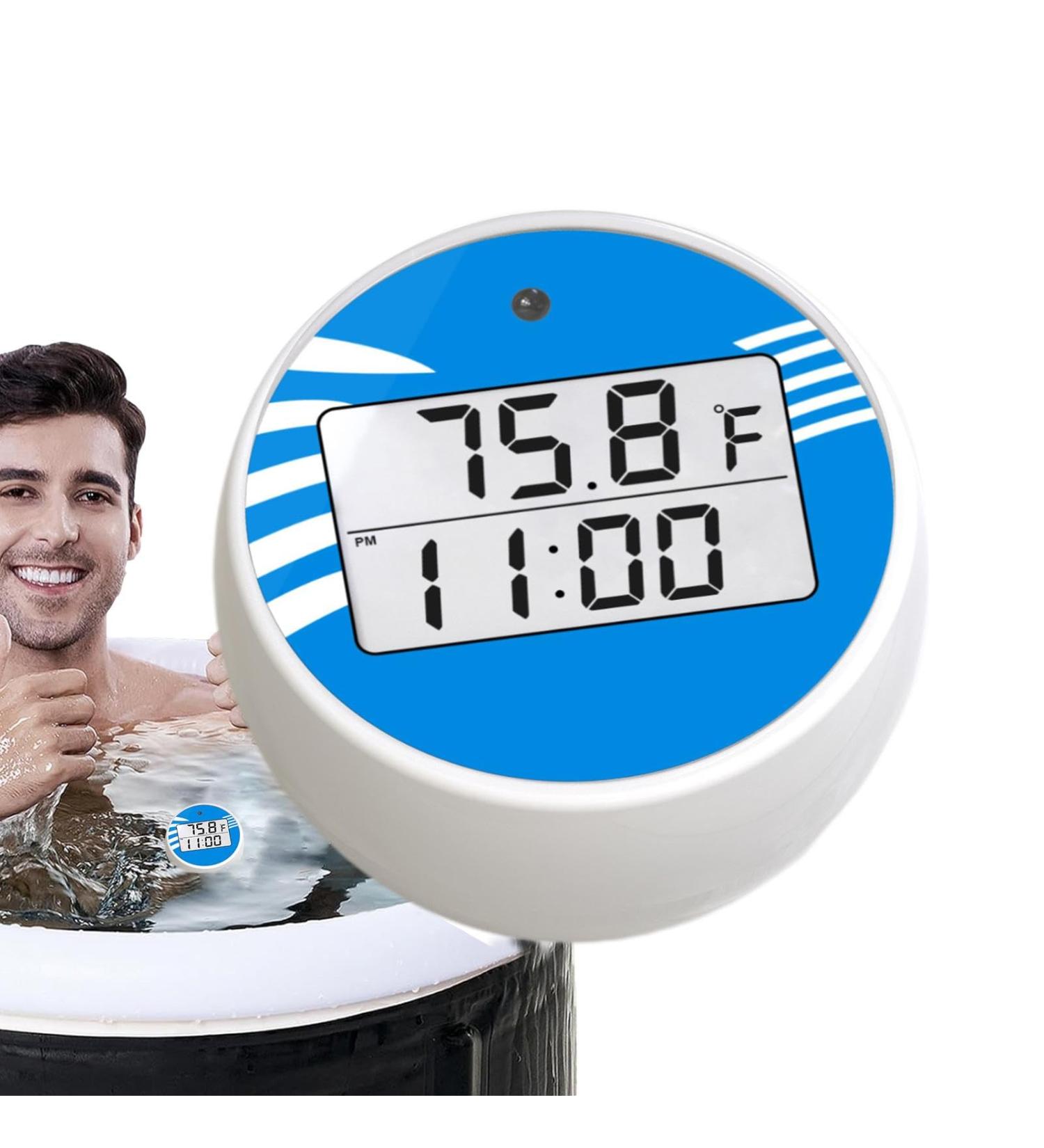 Buy Ice Bath Temperature Gauge - Digital Display with Alarm & Temperature Warning for Pools | Accurate & Reliable - Buy Online on SooperMarket.com