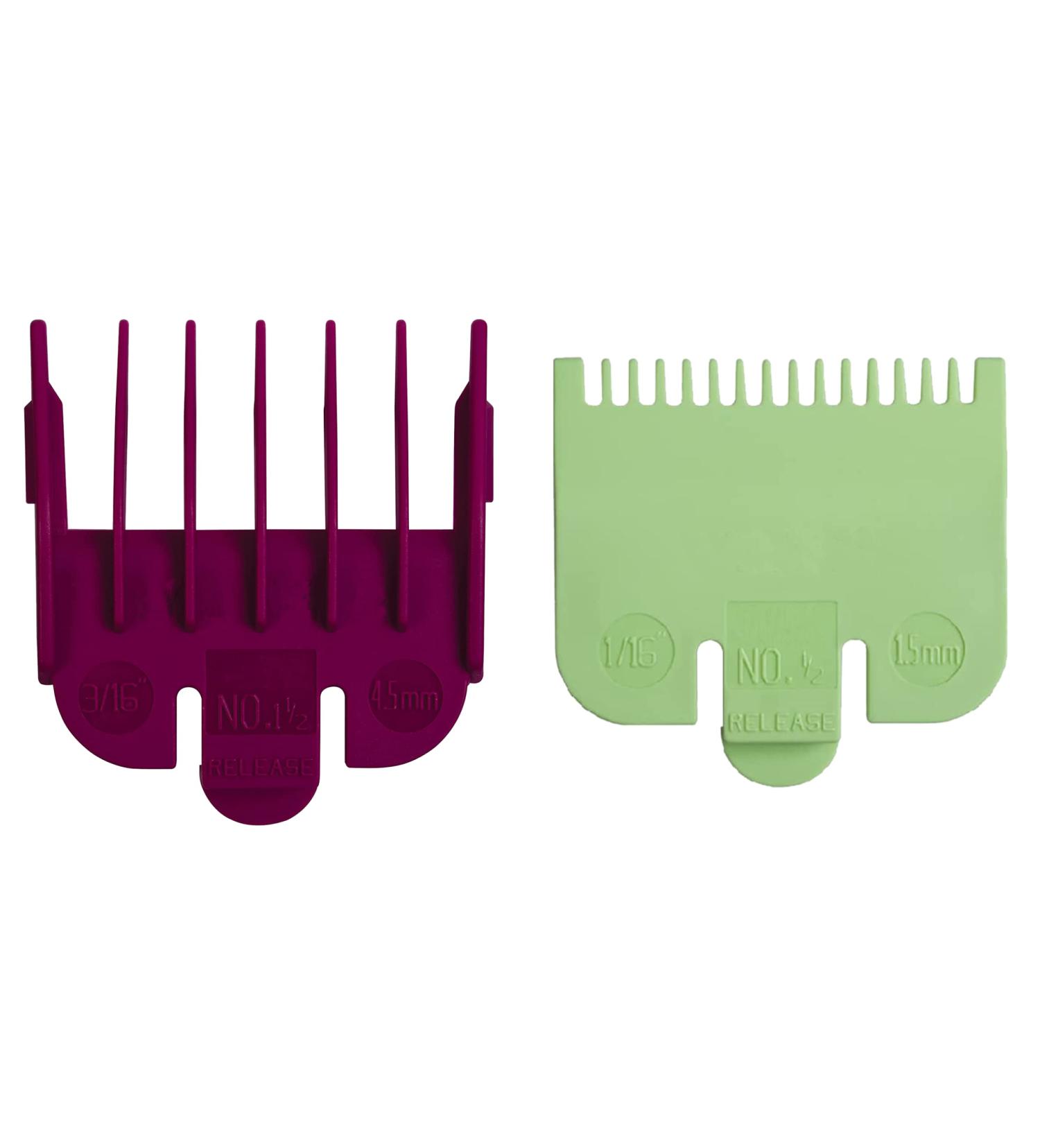 Professional Hair Clipper Attachment Grade 0.5 (1.5mm) & Grade 1.5 (4.5mm) - Buy Online on SooperMarket.com