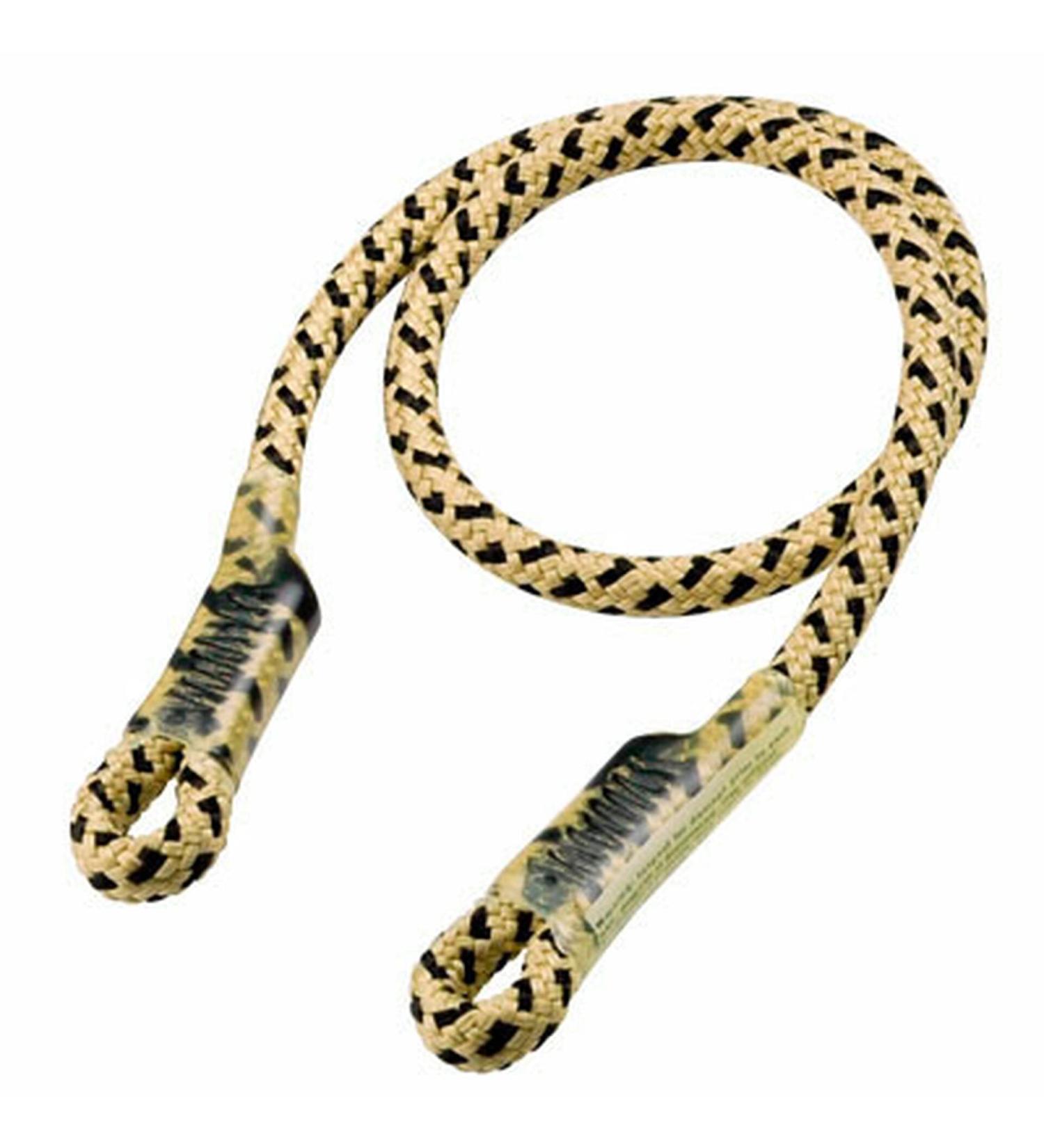 ROPE Logic Bee-Line 5/16 in. (8mm) x 32 in. G-Spliced Eye & Eye Prusik Cord,Black
