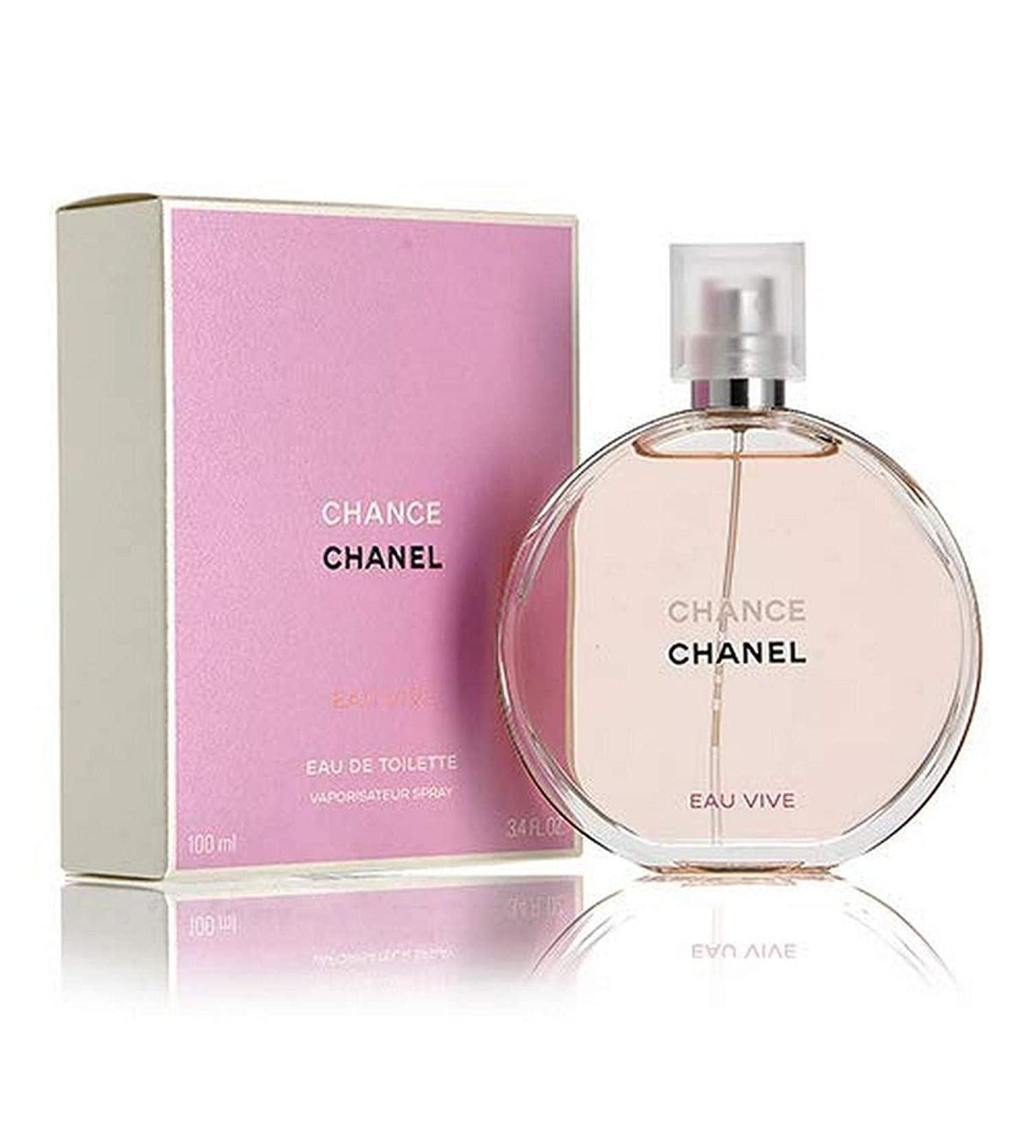 Chanel Chance Eau Vive Eau de Toilette Spray for Women 3.4 Ounce 3.4 Fl Oz (Pack of 1) - Buy Online on SooperMarket.com