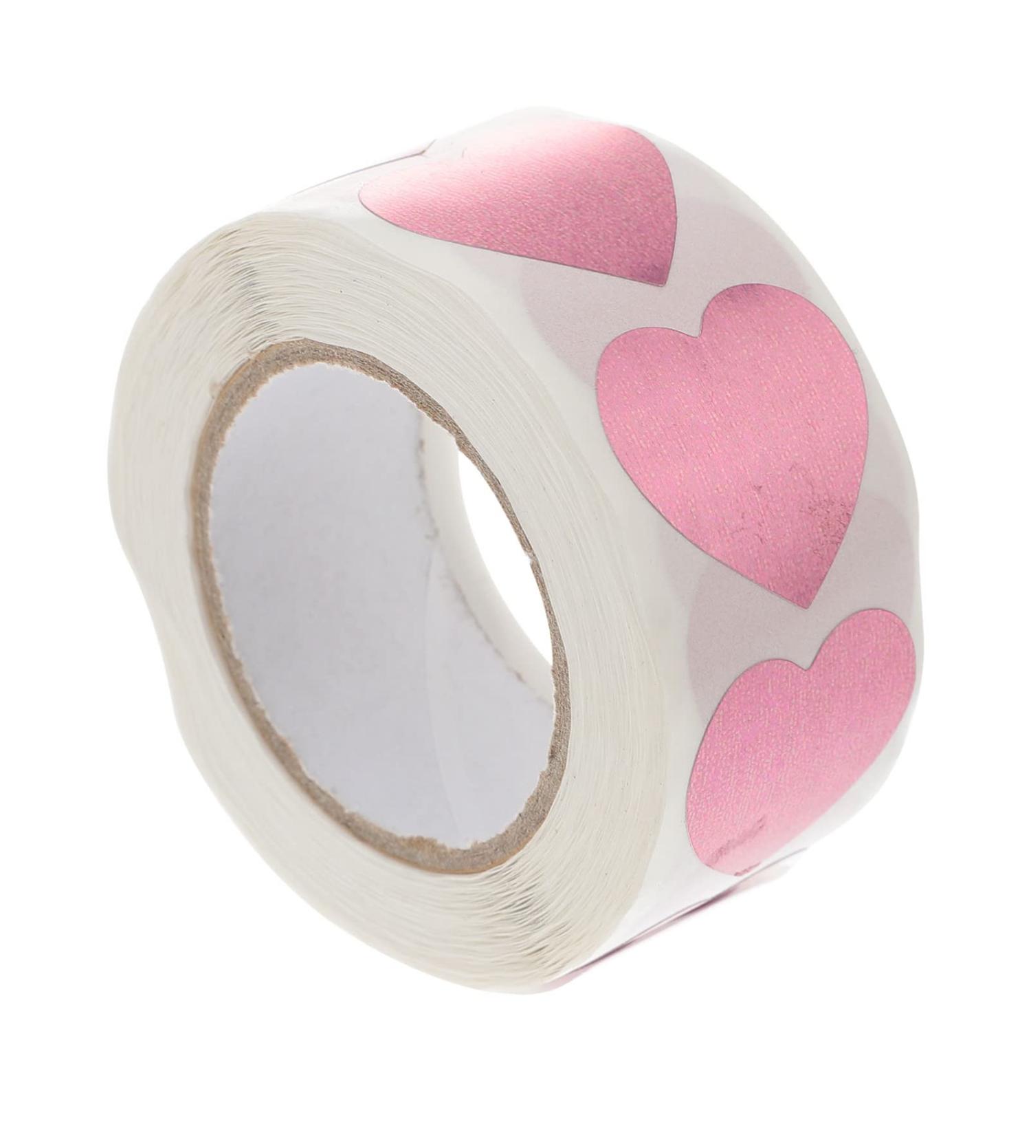 OSALADI 500pcs Tanning Stickers Small Heart Shaped Labels Red Heart Sticker Heart Label Stickers for Tanning Sticker Labels Sun Tan Heart Stickers Tanning Bed Hearts Seal Envelope Pvc Pink - Buy Online on SooperMarket.com