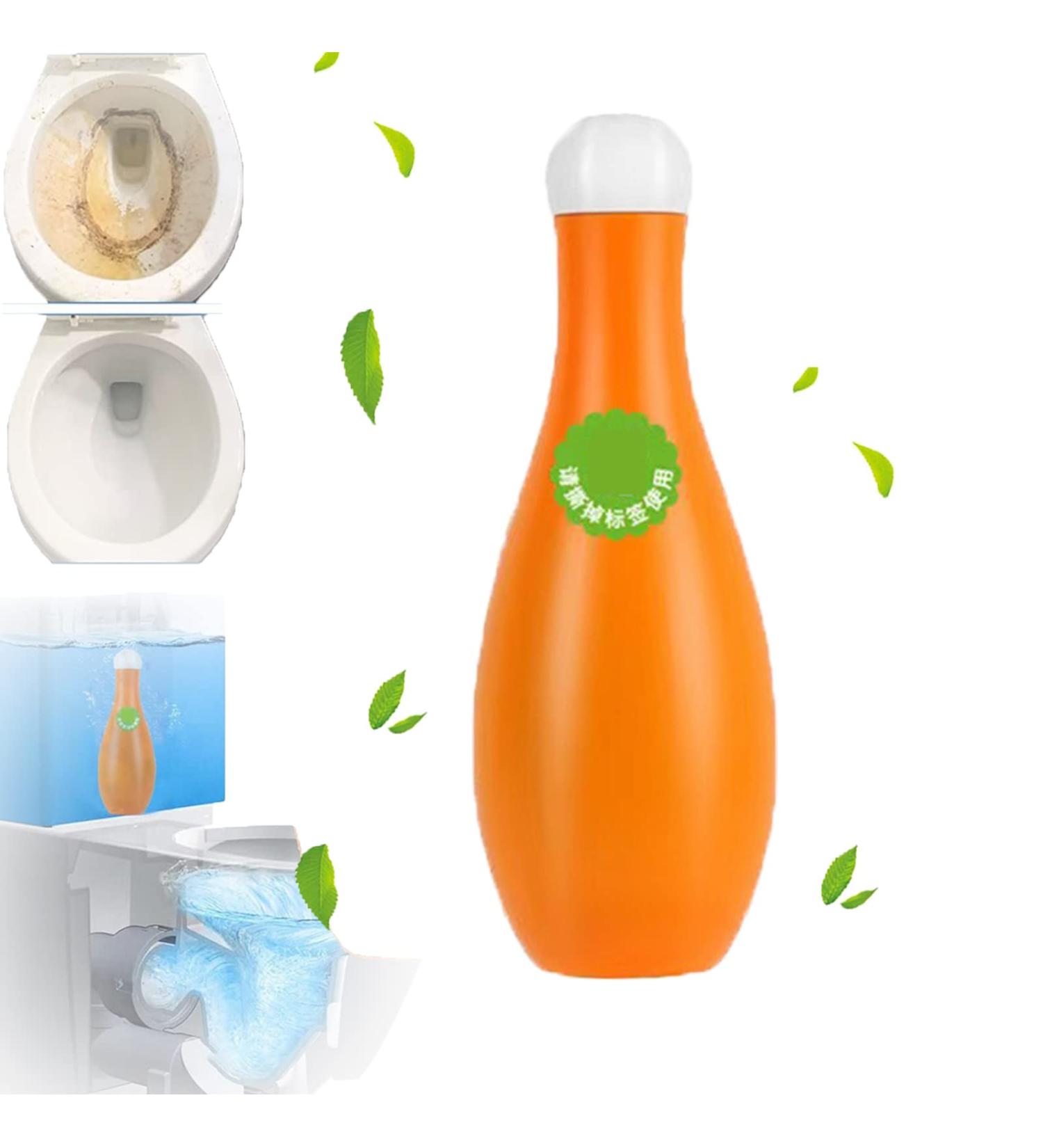 Bowling Blue Bubble Household Toilet Blue Bubble Bottle Cleaner Tablet Bowling Blue Bubble Toilet Cleaning Bowling Blue Bubble Toilet Bowl Cleaner 200g (1PCS) - Buy Online on SooperMarket.com