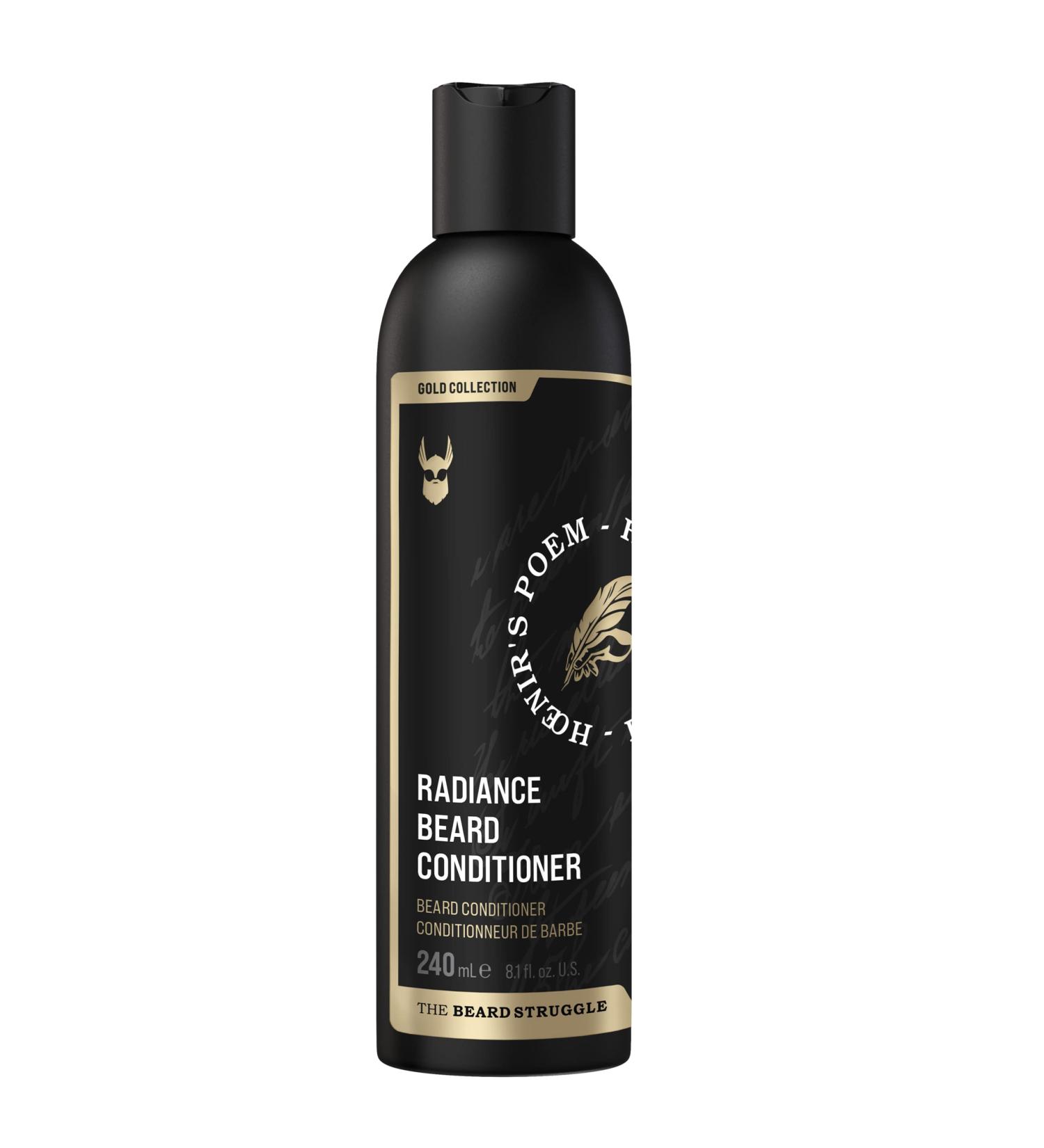 The Beard Struggle Marksman's Gold Collection Beard Conditioner - Hoenir's Poem (240 ml) - Nourish, Soften, and Strengthen Your Beard - Buy Online on SooperMarket.com