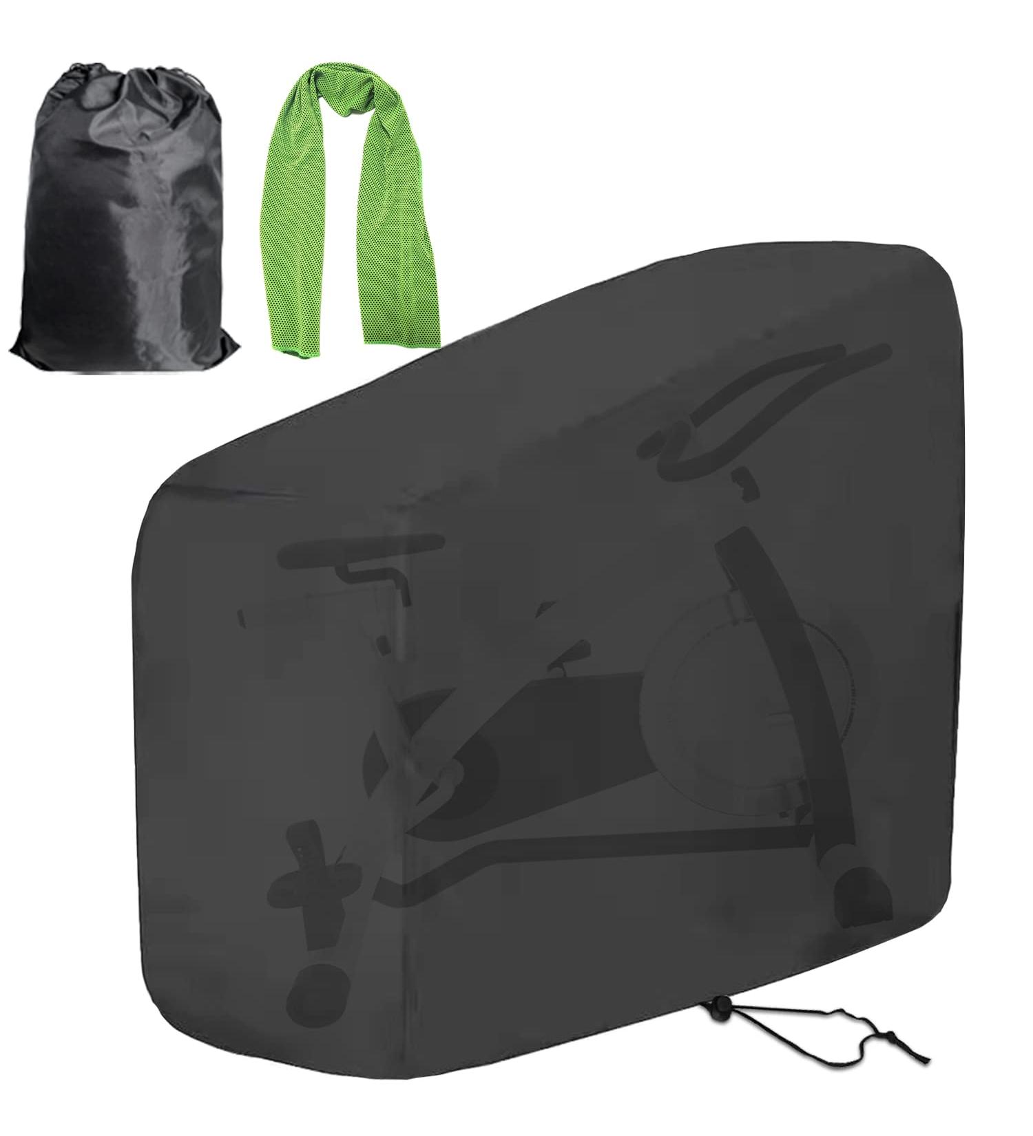 Exercise Bike Cover - Dustproof & Waterproof Outdoor/Indoor Protection for Spin, Training, Upright & Fitness Bikes - Buy Online on SooperMarket.com