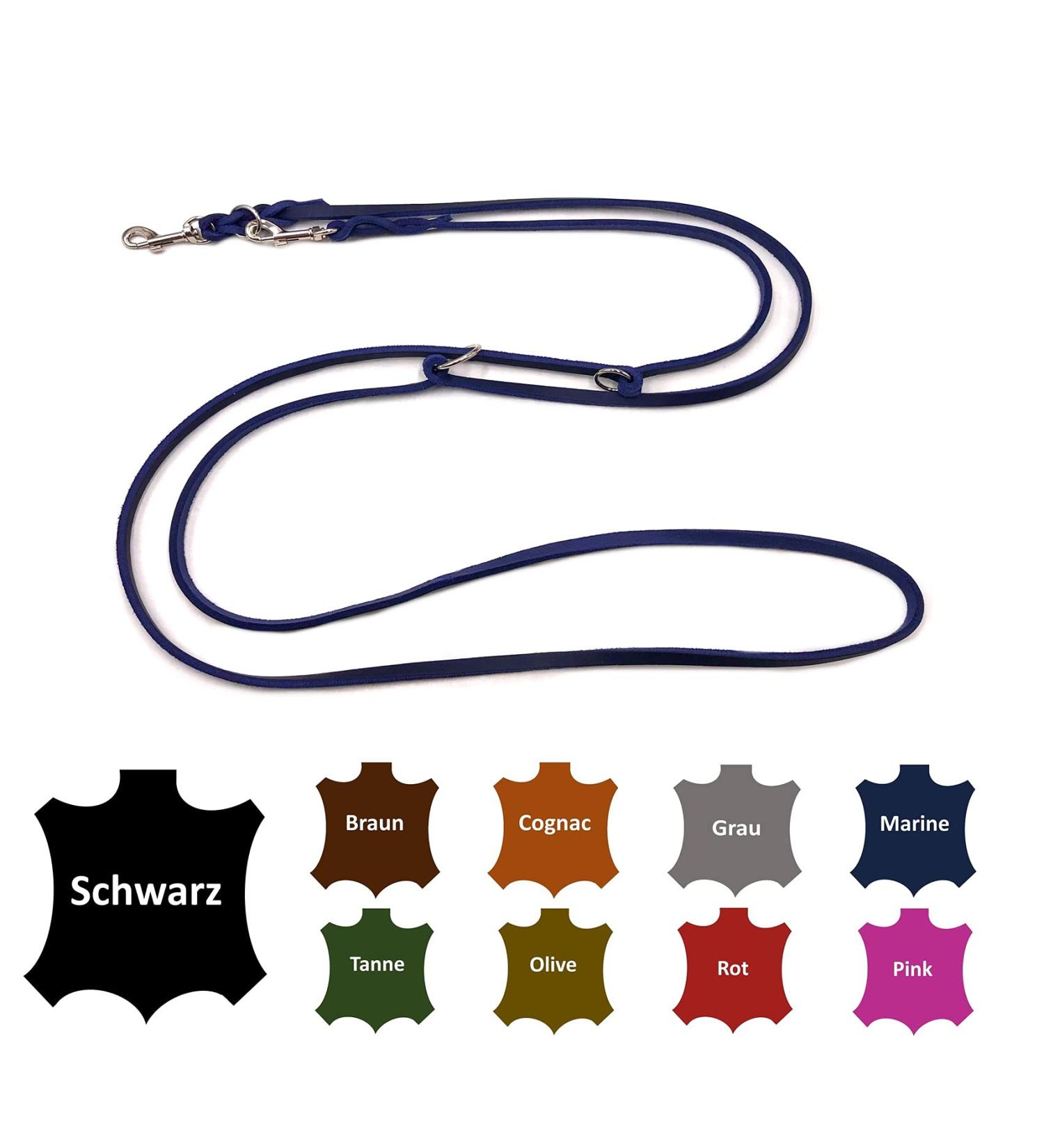 Buy Adjustable Dog Liner for Small & Large Dogs - 2m 2.40m 2.80m 3.50m 5m - Double Linen Navy Blue - Buy Online on SooperMarket.com